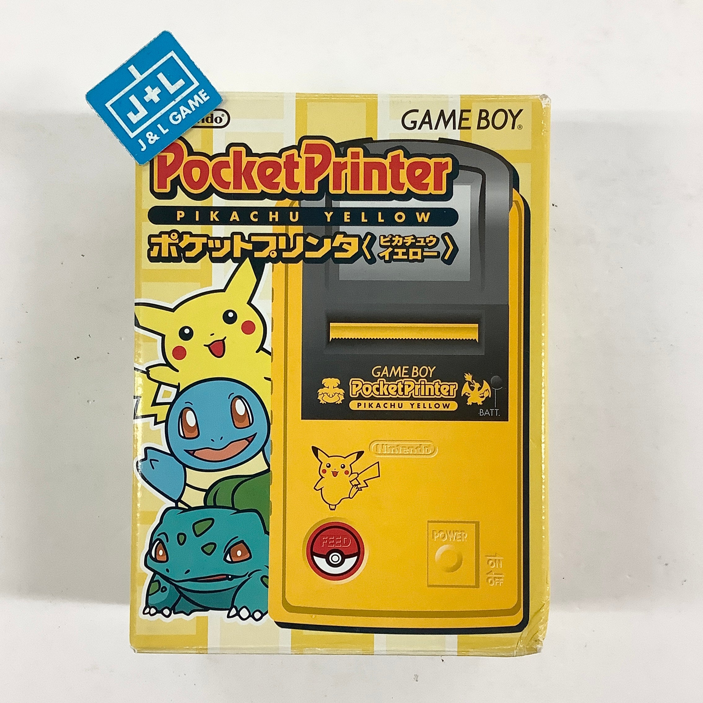 Gameboy Pocket Printer Pikachu Version - (GB) Game Boy (Japanese Import) Accessories Nintendo