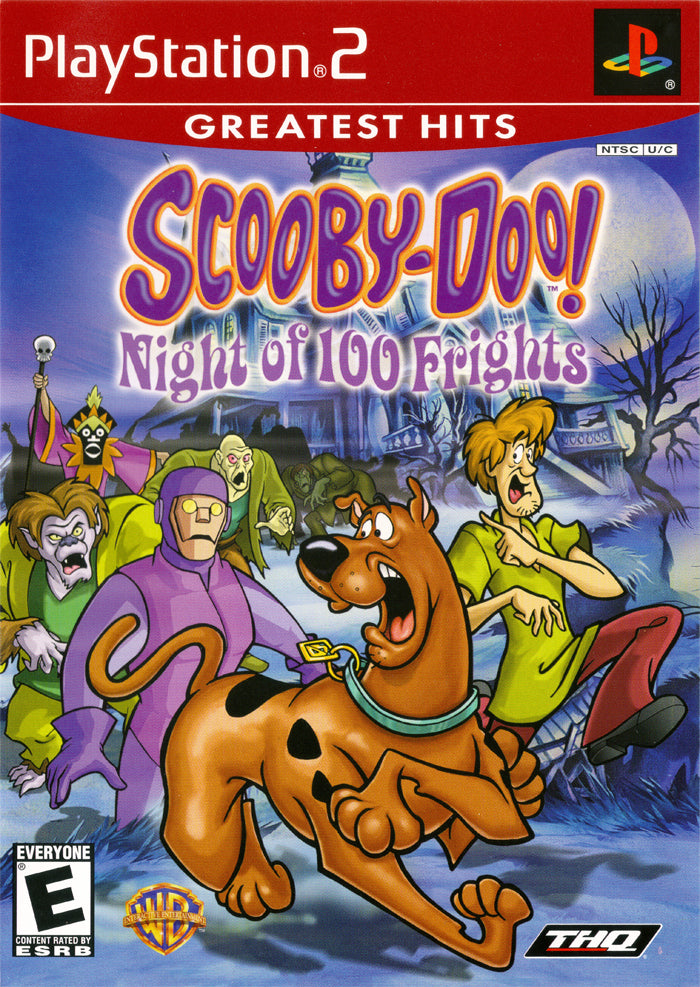 Scooby-Doo! Night of 100 Frights (Greatest Hits) - (PS2) PlayStation 2 [Pre-Owned] Video Games THQ   