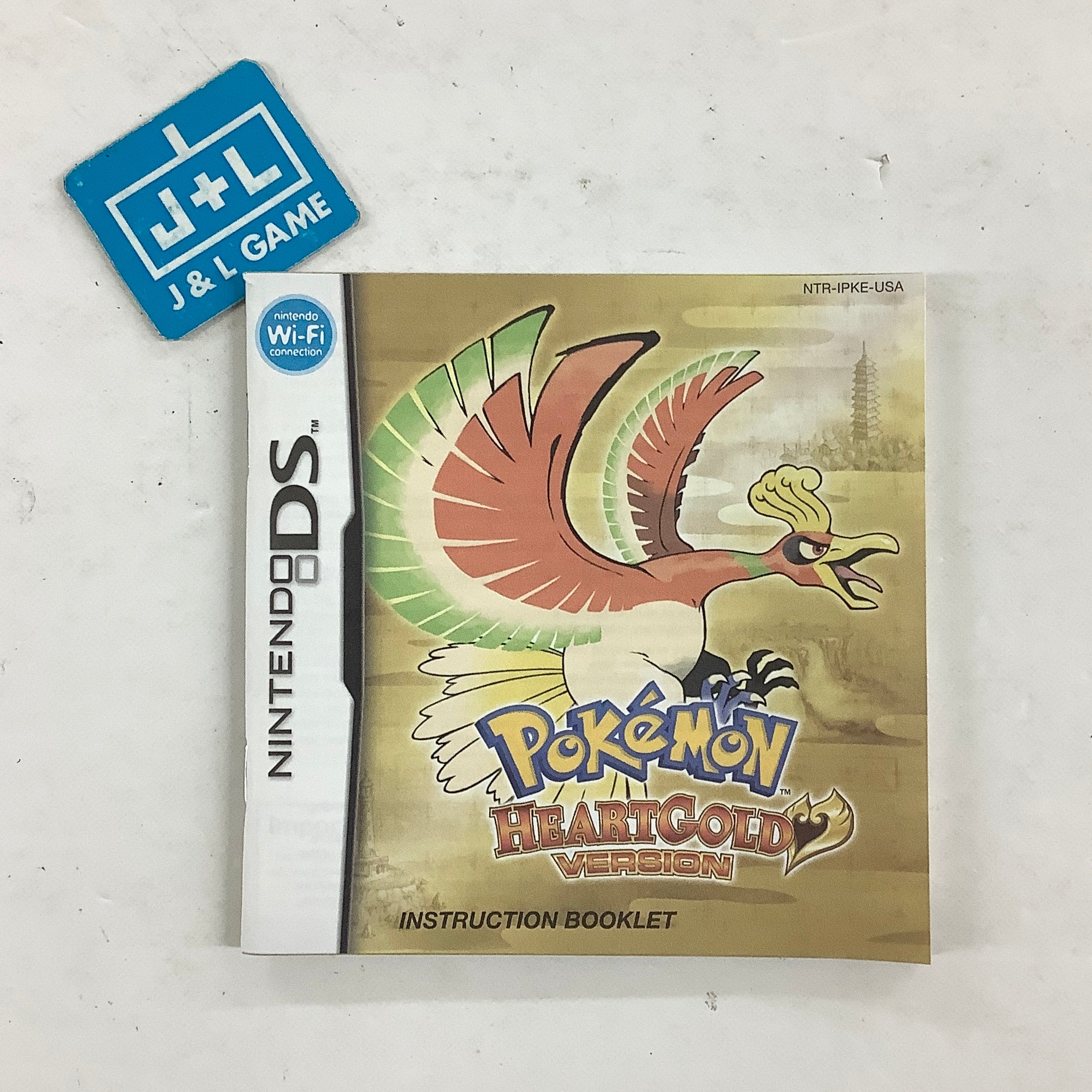 Pokemon HeartGold Version (w/ Pokewalker) - (NDS) Nintendo DS [Pre-Owned] Video Games Nintendo
