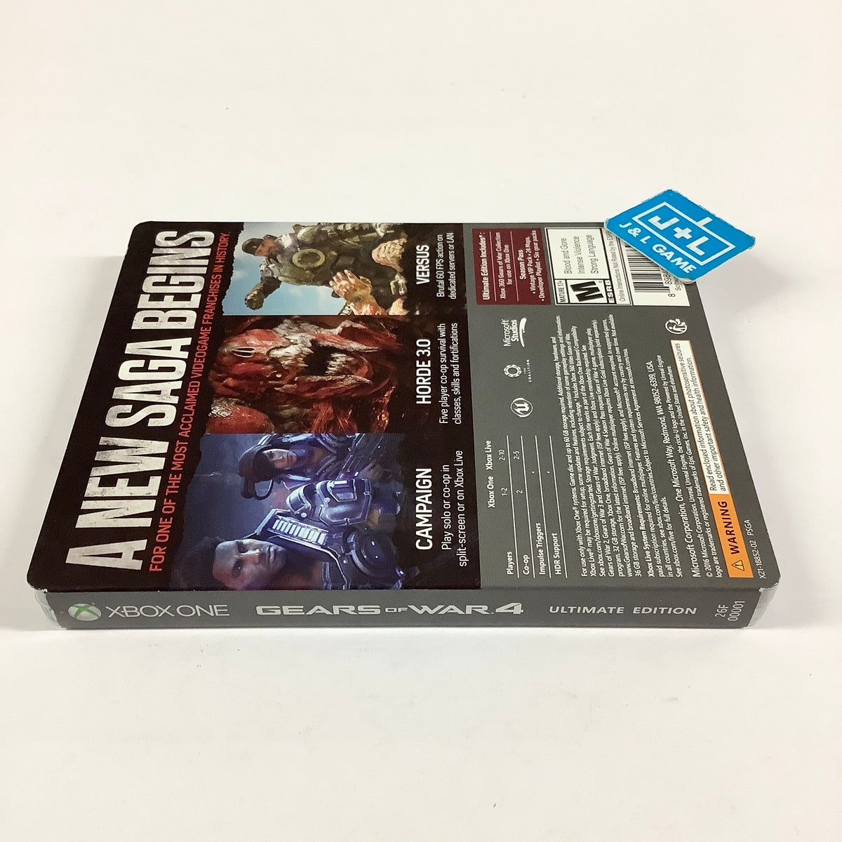 Gears of War 4: Ultimate Edition - (XB1) Xbox One Video Games Microsoft