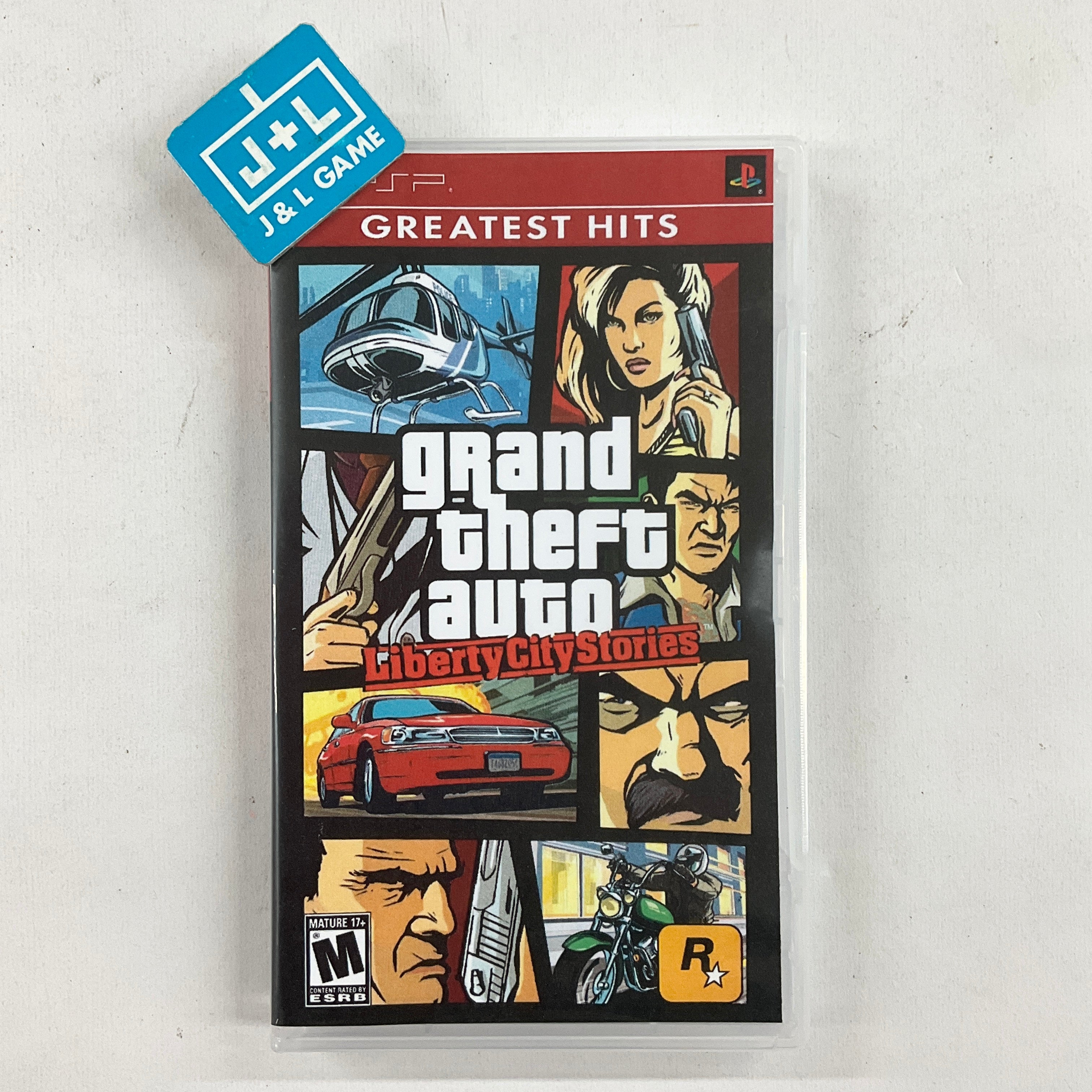 Grand Theft Auto: Liberty City Stories (Greatest Hits) - SONY PSP [Pre-Owned] Video Games Rockstar Games