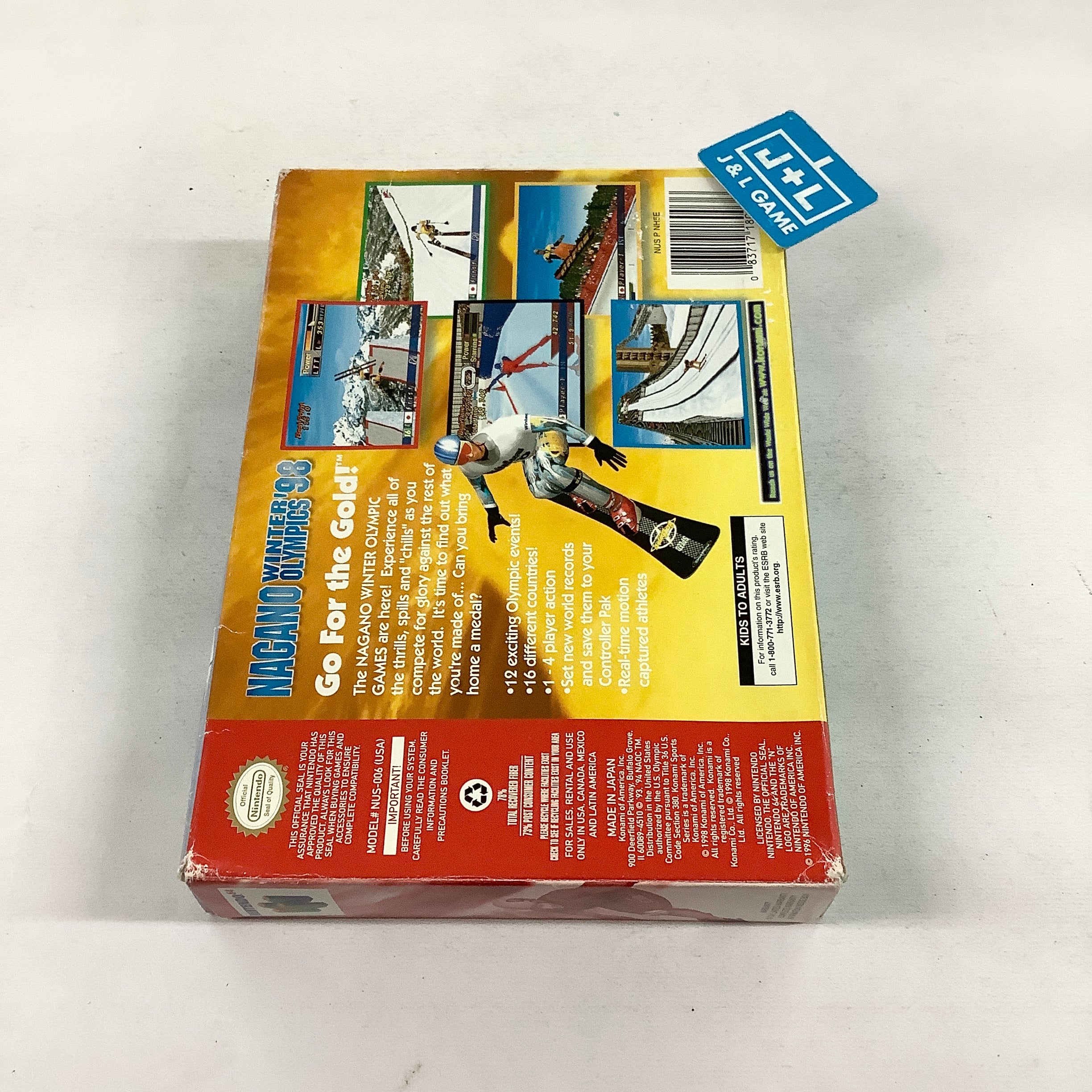 Nagano Winter Olympics '98 - (N64) Nintendo 64 [Pre-Owned] | J&L Game