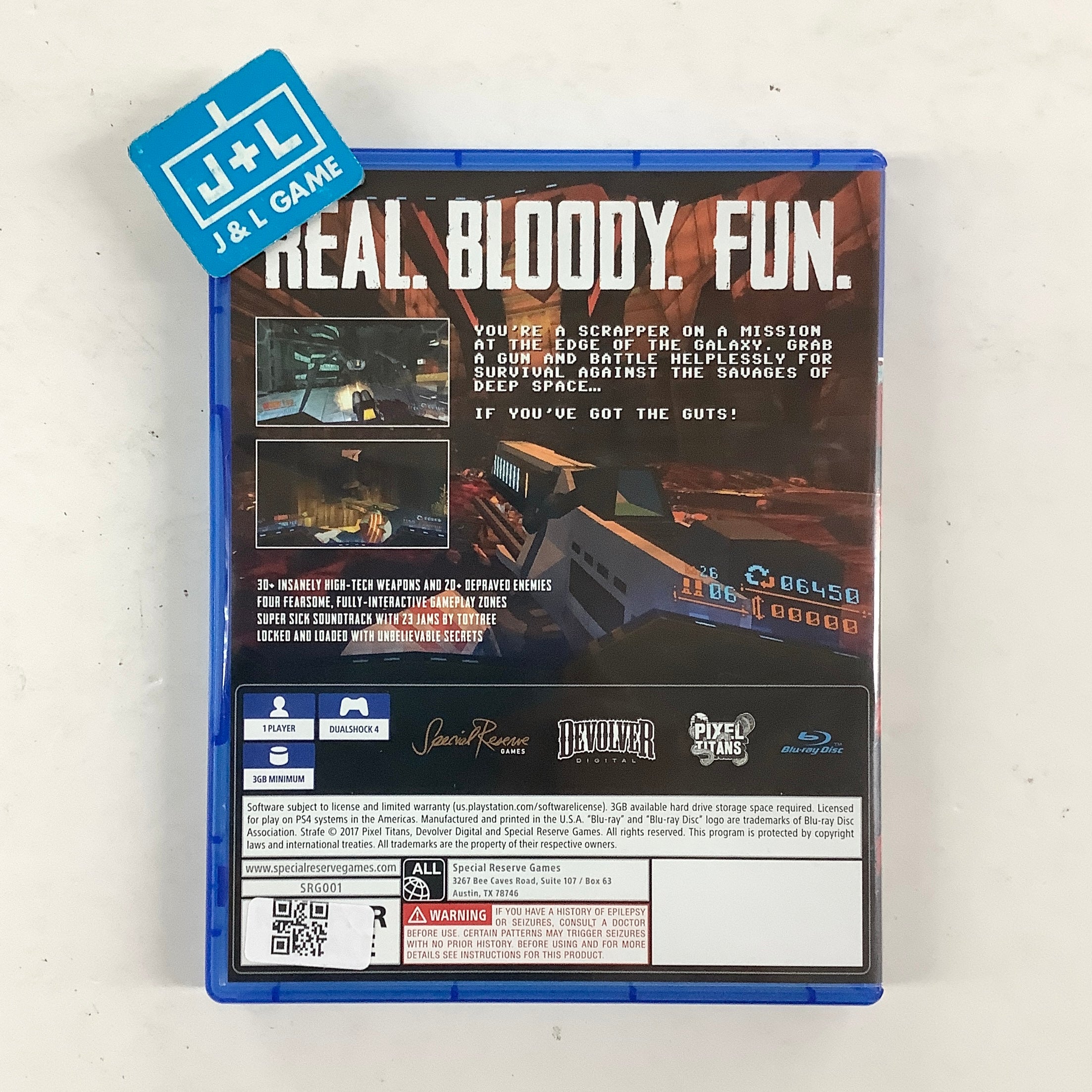 STRAFE (Special Reserve Games) - (PS4) PlayStation 4 [Pre-Owned] Video Games Special Reserve Games