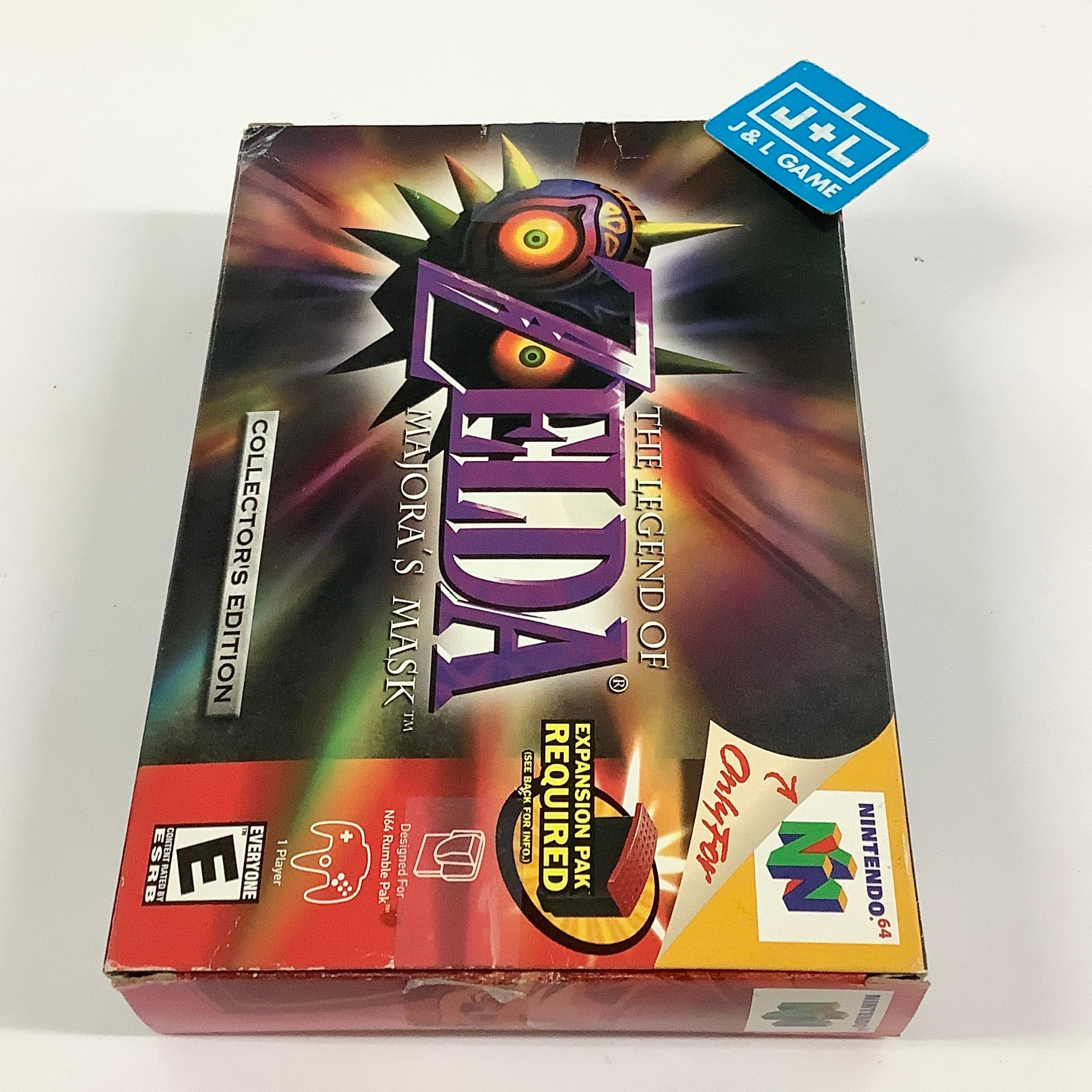 The Legend of Zelda: Majora's Mask Collector's Edition (Hologram 3D Label) - (N64) Nintendo 64 [Pre-Owned] Video Games Nintendo