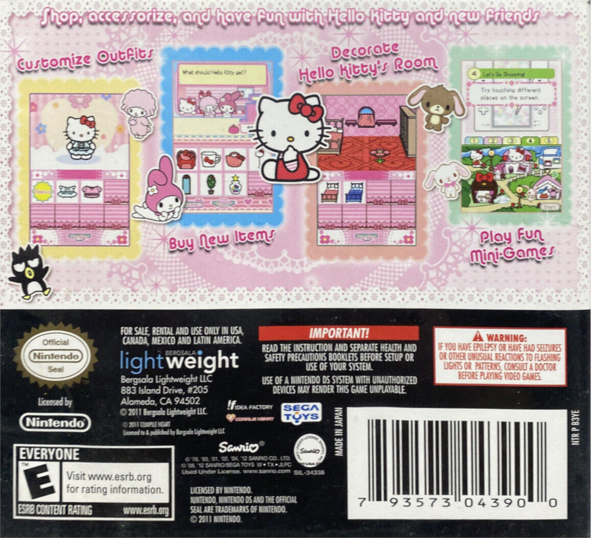 Loving Life with Hello Kitty & Friends - (NDS) Nintendo DS [Pre-Owned] Video Games Idea Factory