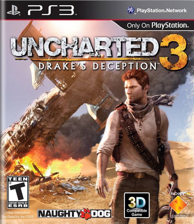 Uncharted 3: Drake's Deception (Steelbook) - (PS3) PlayStation 3 [Pre-Owned] Video Games Sony   
