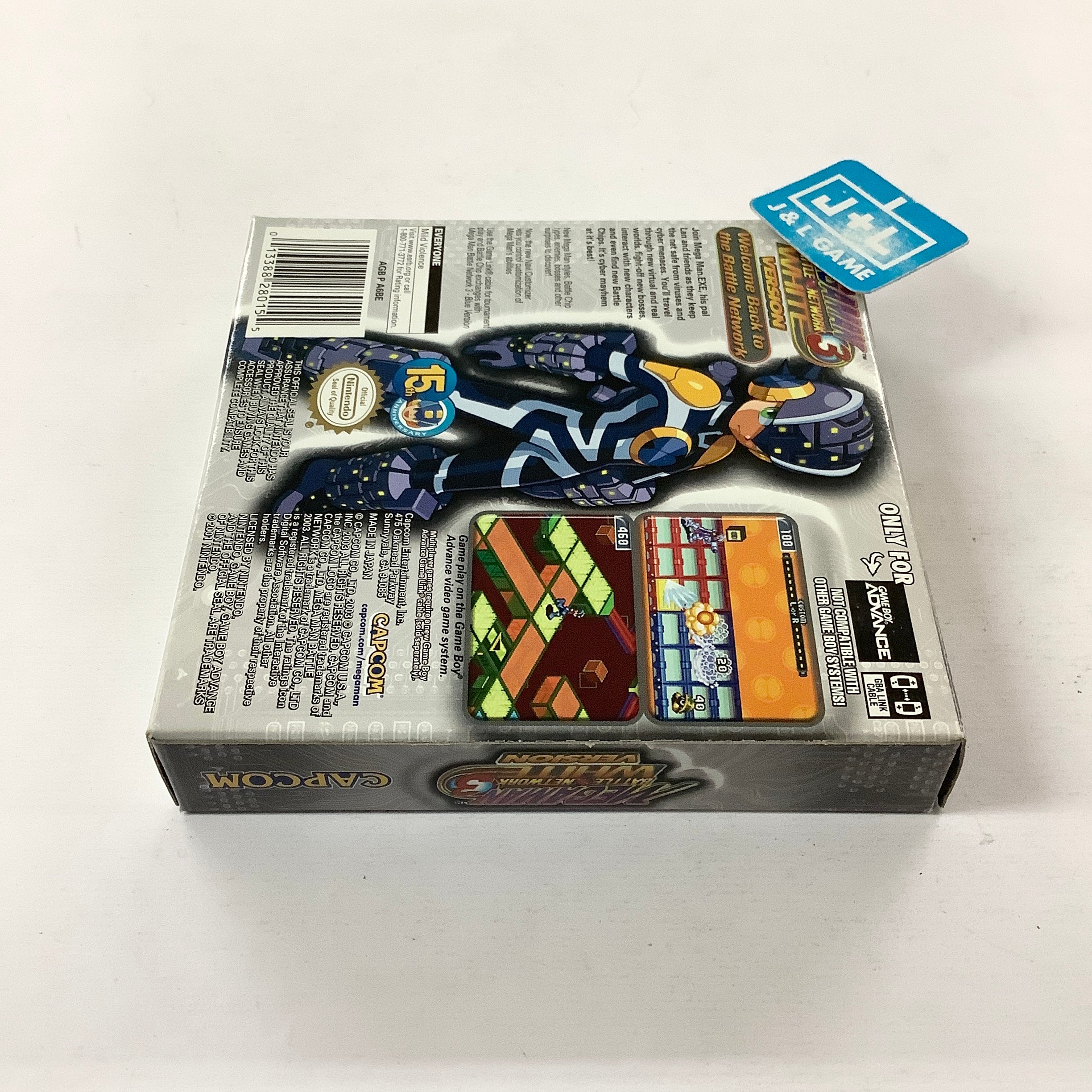 Mega Man Battle Network 3: White Version - (GBA) Game Boy Advance [Pre-Owned] Video Games Capcom   
