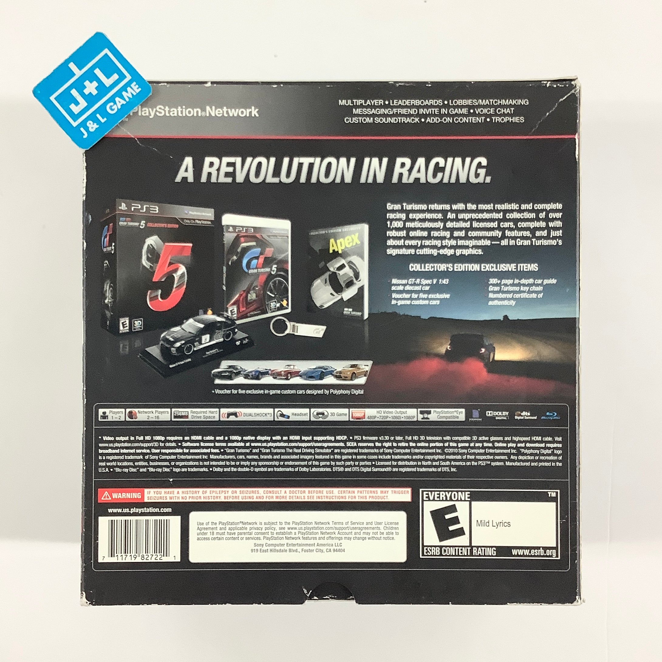 Gran Turismo 5 (Collector's Edition) - (PS3) PlayStation 3 [Pre-Owned]