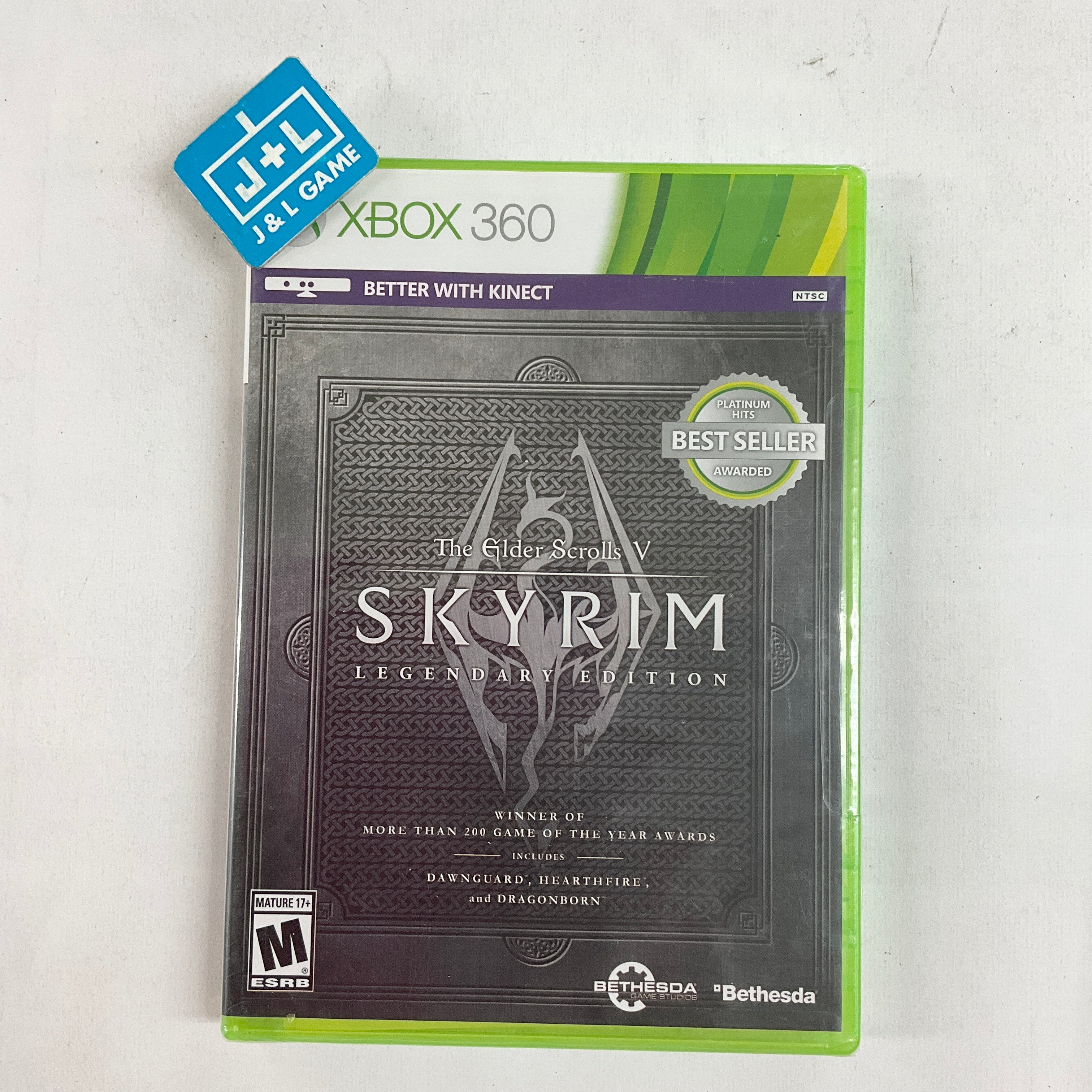 The Elder Scrolls V: Skyrim (Legendary Edition) - Xbox 360*** Video Games Bethesda Softworks