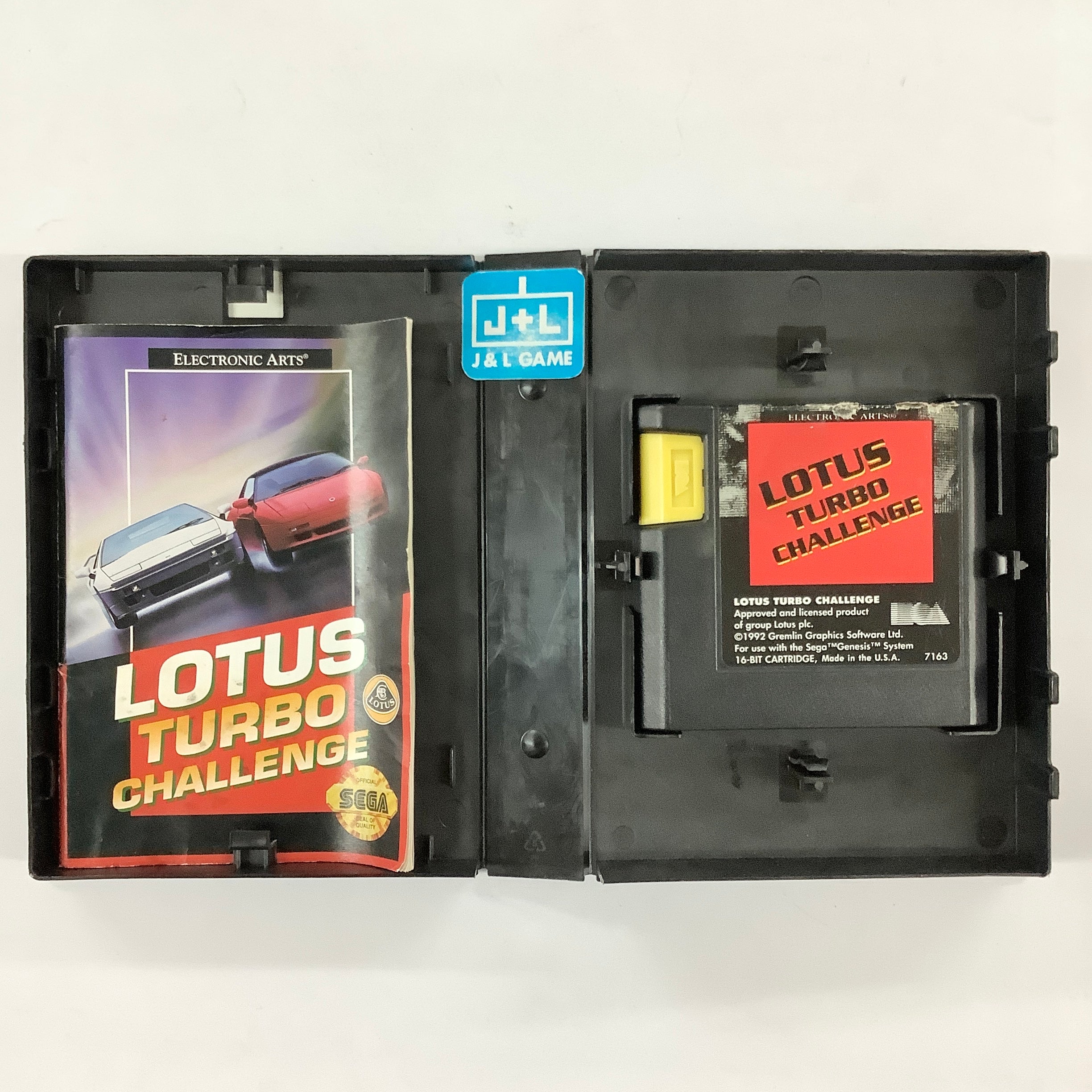 Lotus Turbo Challenge - (SG) SEGA Genesis  [Pre-Owned] Video Games Electronic Arts   