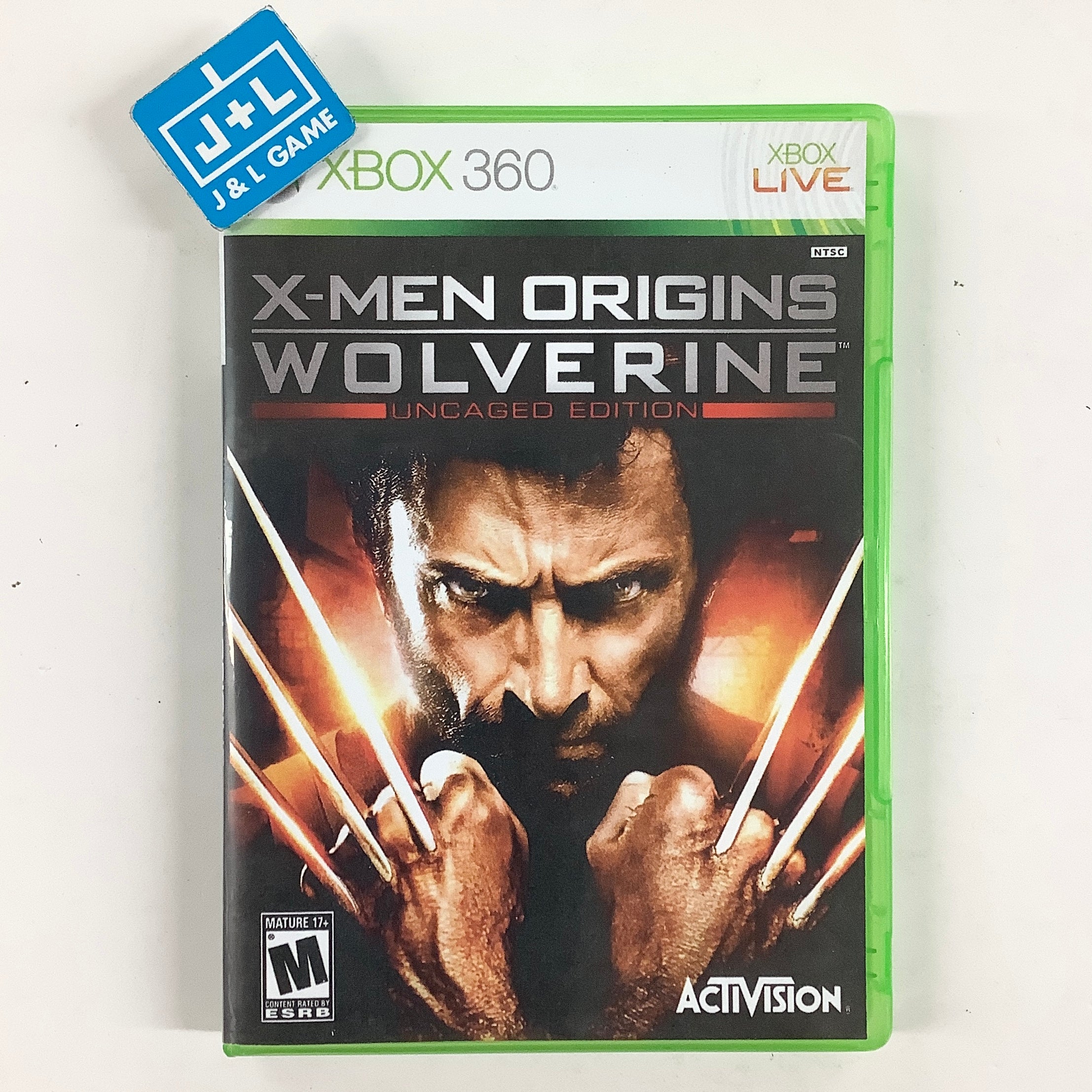 X-Men Origins: Wolverine (Uncaged Edition) - Xbox 360 [Pre-Owned] Video Games Activision