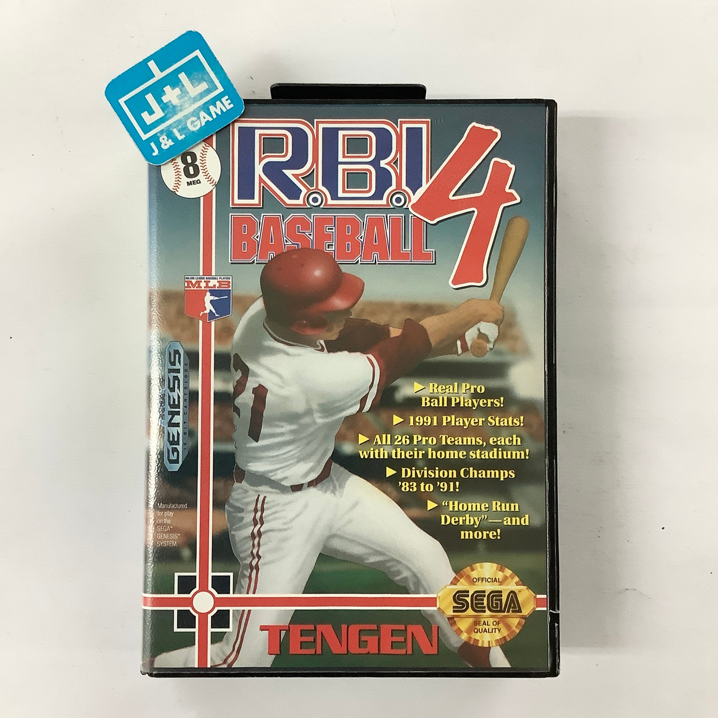 R.B.I. Baseball 4 - (SG) SEGA Genesis [Pre-Owned] Video Games Tengen   