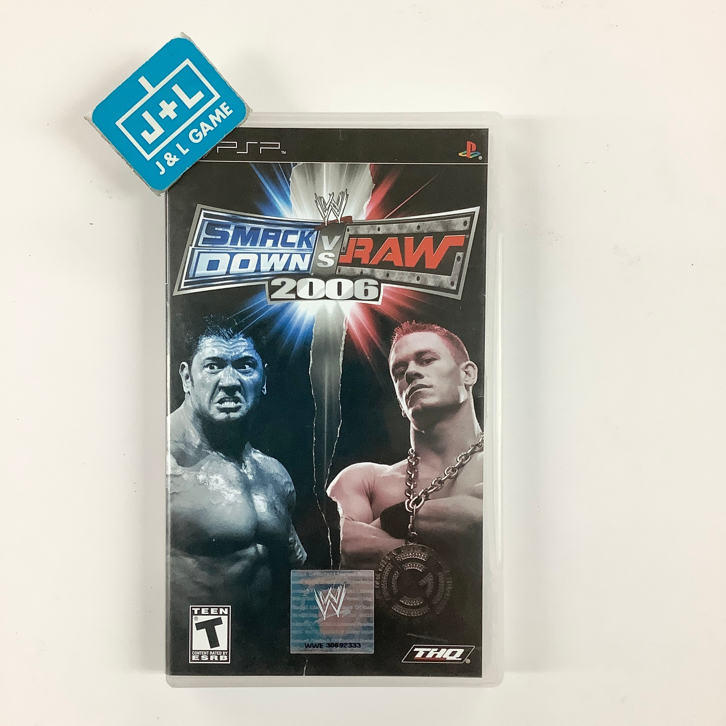 WWE SmackDown! vs. Raw 2006 - Sony PSP [Pre-Owned] Video Games THQ