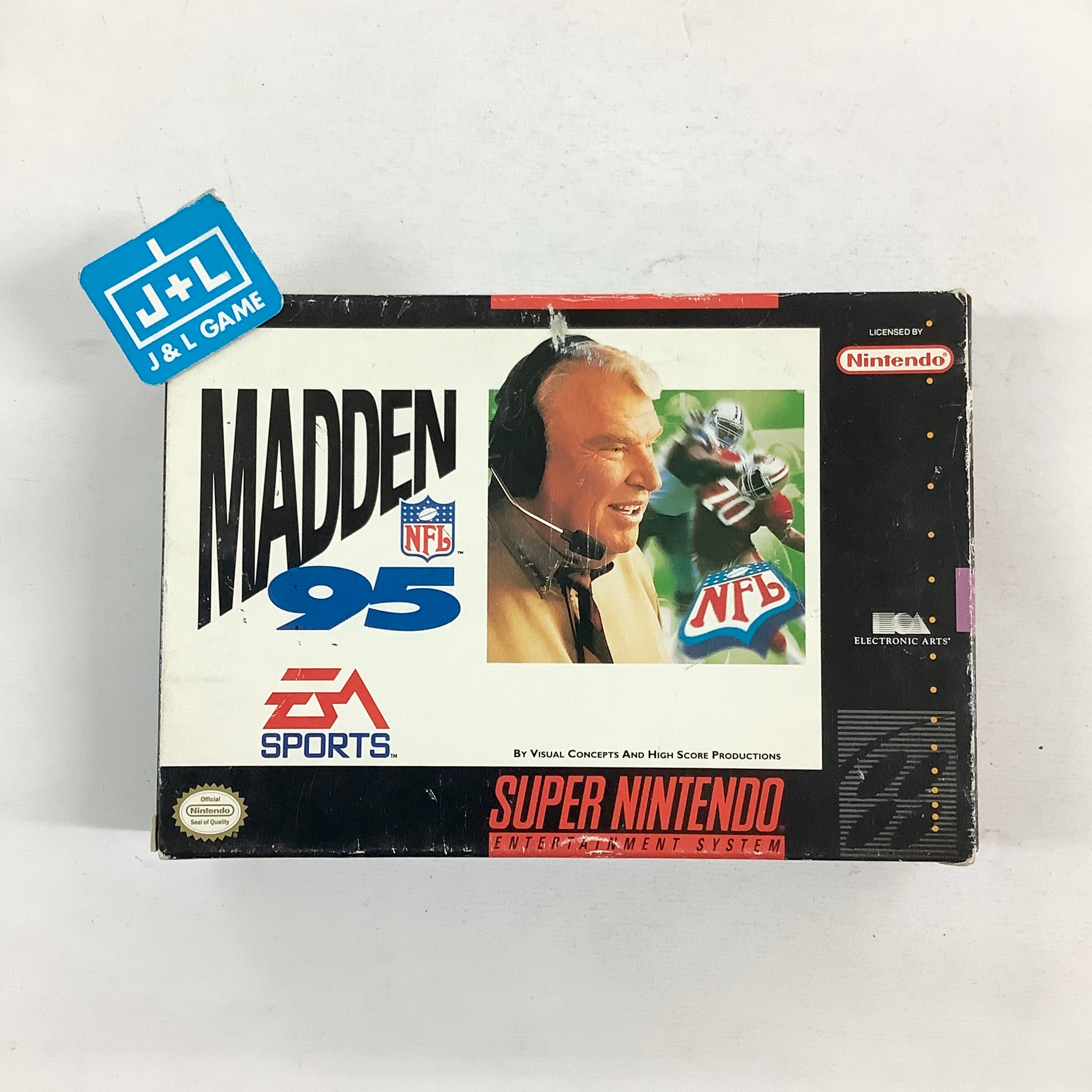Madden NFL 95 - (SNES) Super Nintendo [Pre-Owned] Video Games Electronic Arts