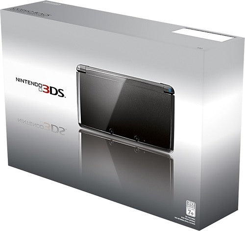 Nintendo 3DS Console (Cosmo Black) - Nintendo 3DS [Pre-Owned] Consoles Nintendo   