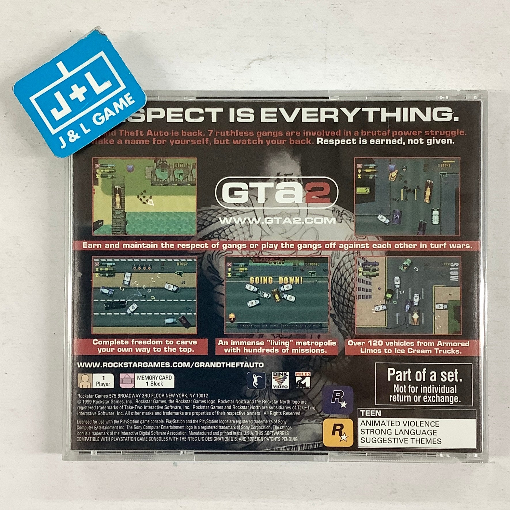 Grand Theft Auto: Collector's Edition - (PS1) PlayStation 1 [Pre-Owned] Rockstar Games