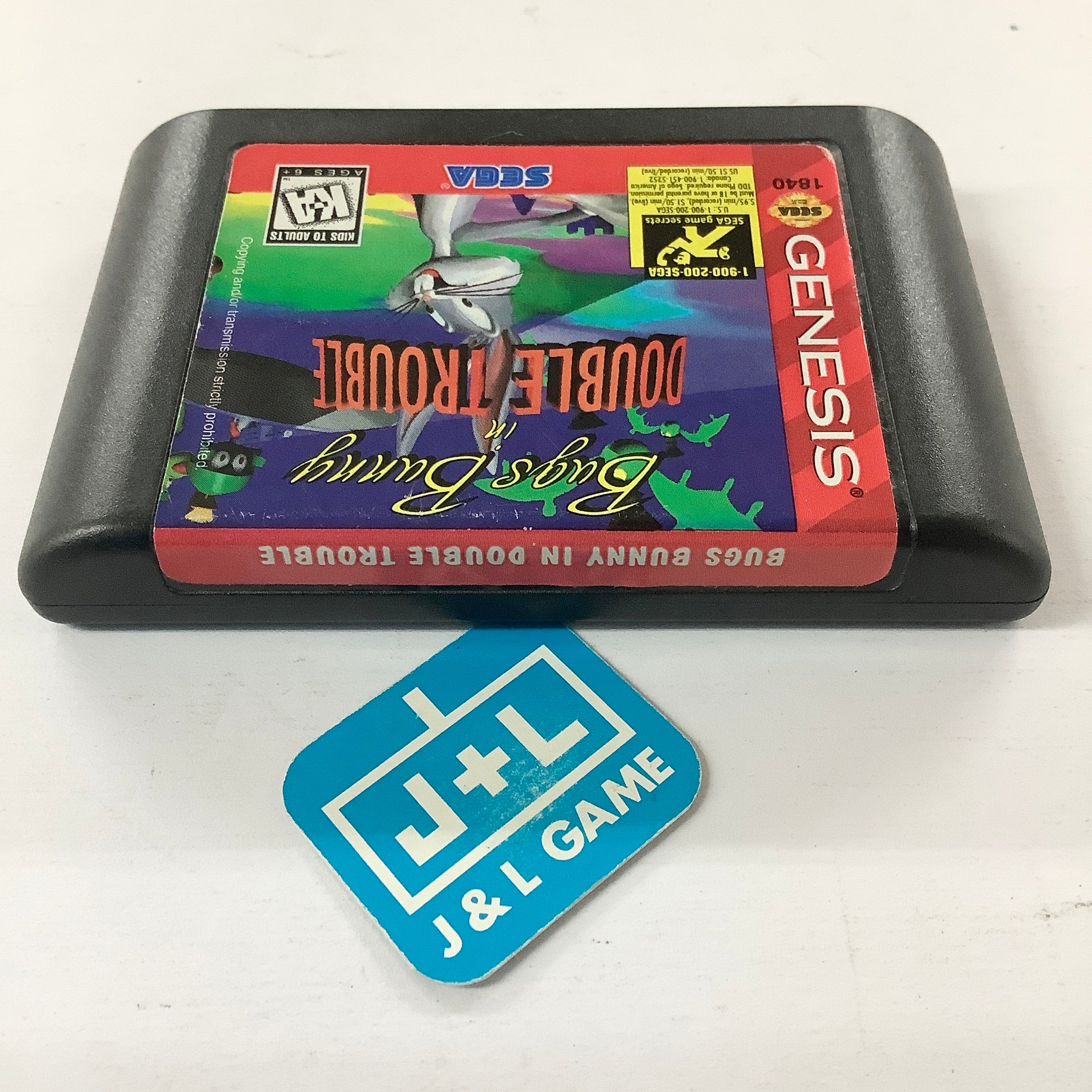 Bugs Bunny in Double Trouble - (SG) SEGA Genesis [Pre-Owned] Video Games Sega   