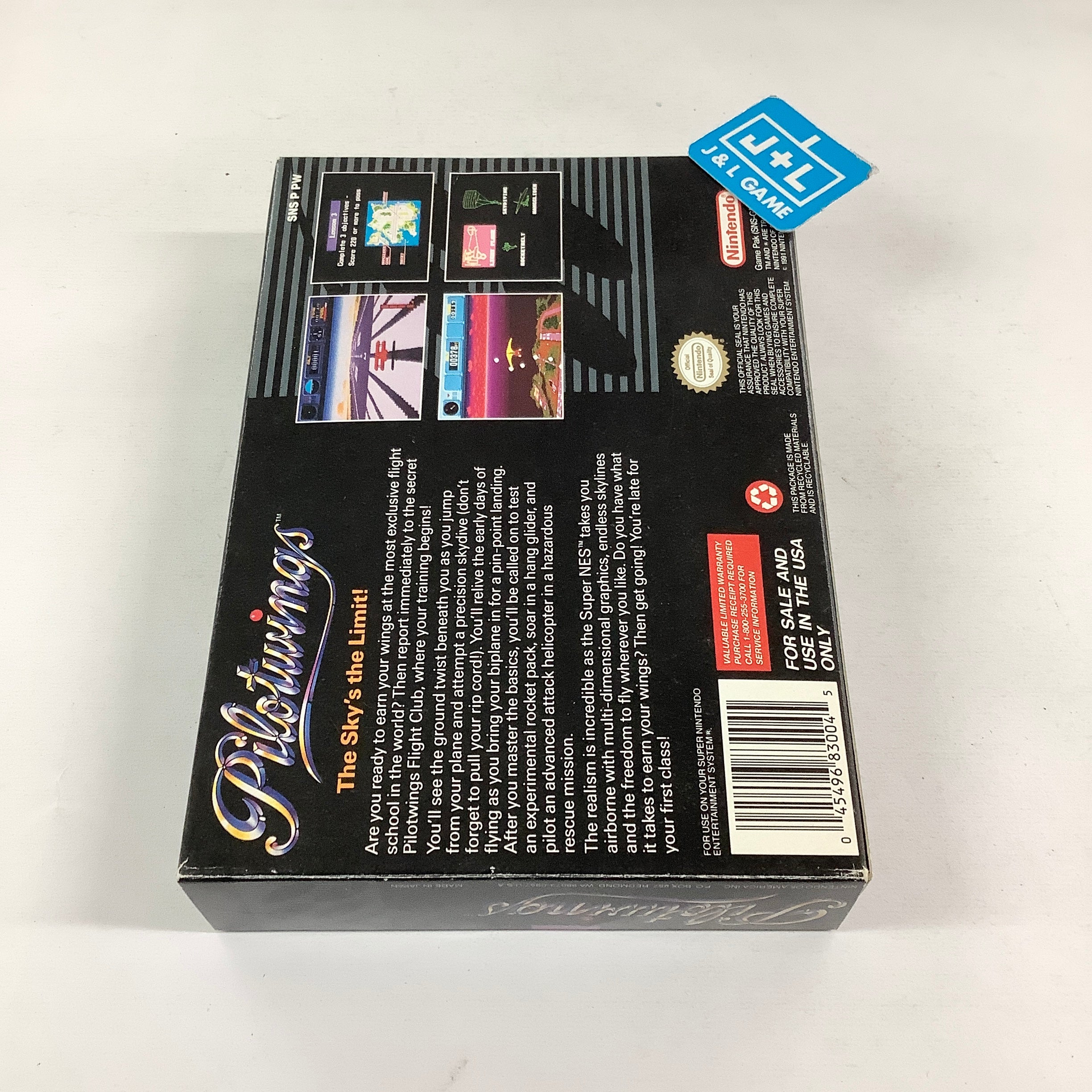 Pilotwings - (SNES) Super Nintendo [Pre-Owned] Video Games Nintendo