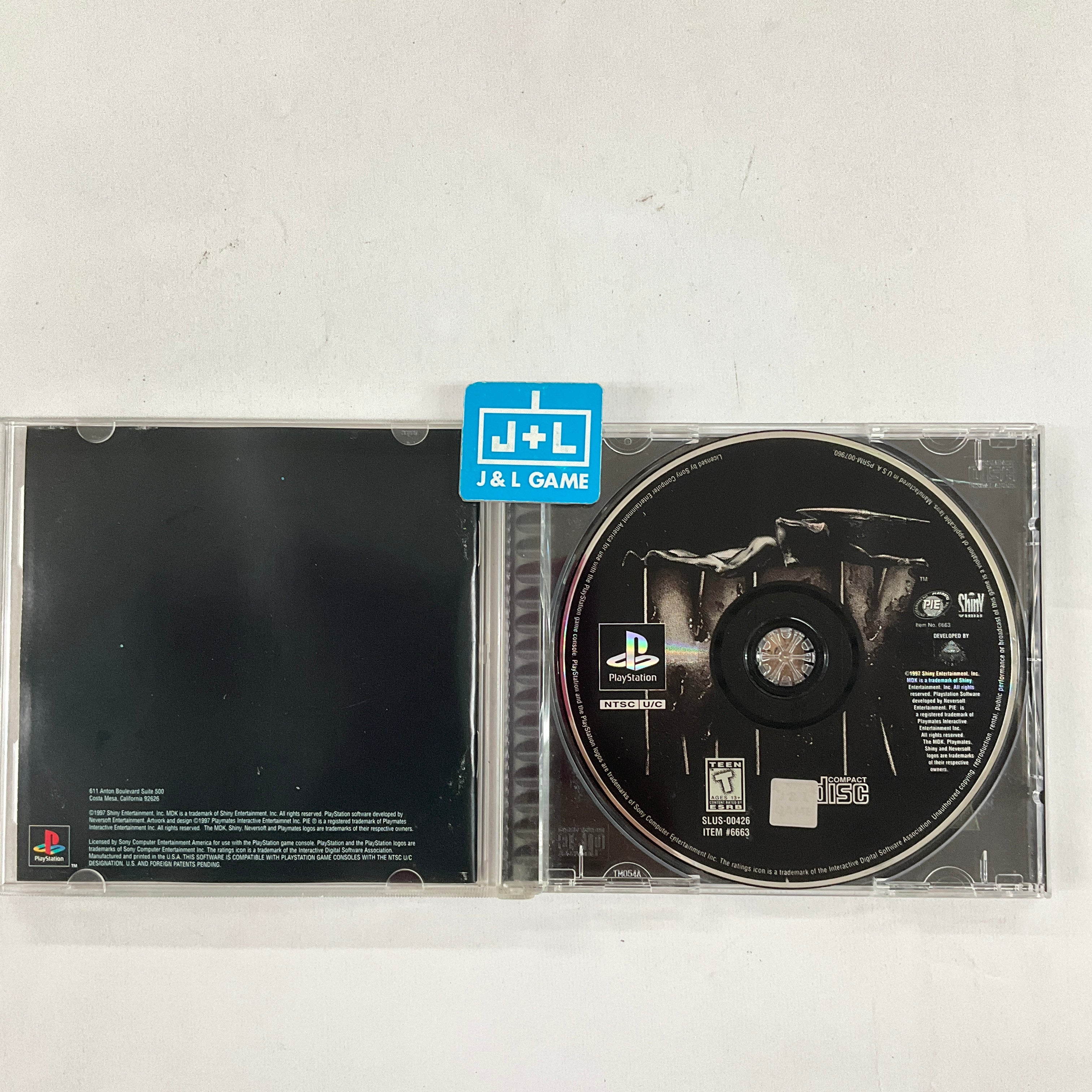 MDK - (PS1) PlayStation 1 [Pre-Owned] Video Games Playmates