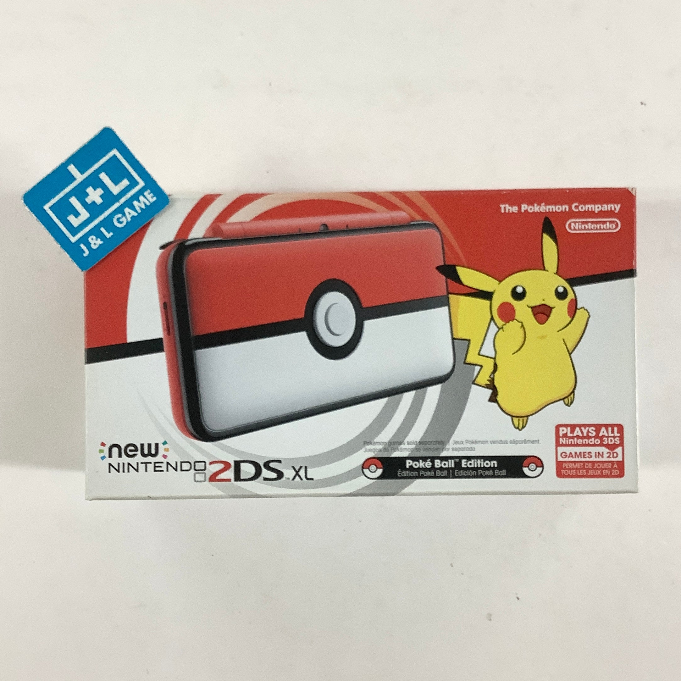 New Nintendo 2DS XL Console (Poke Ball Edition) - Nintendo 3DS Consoles Nintendo