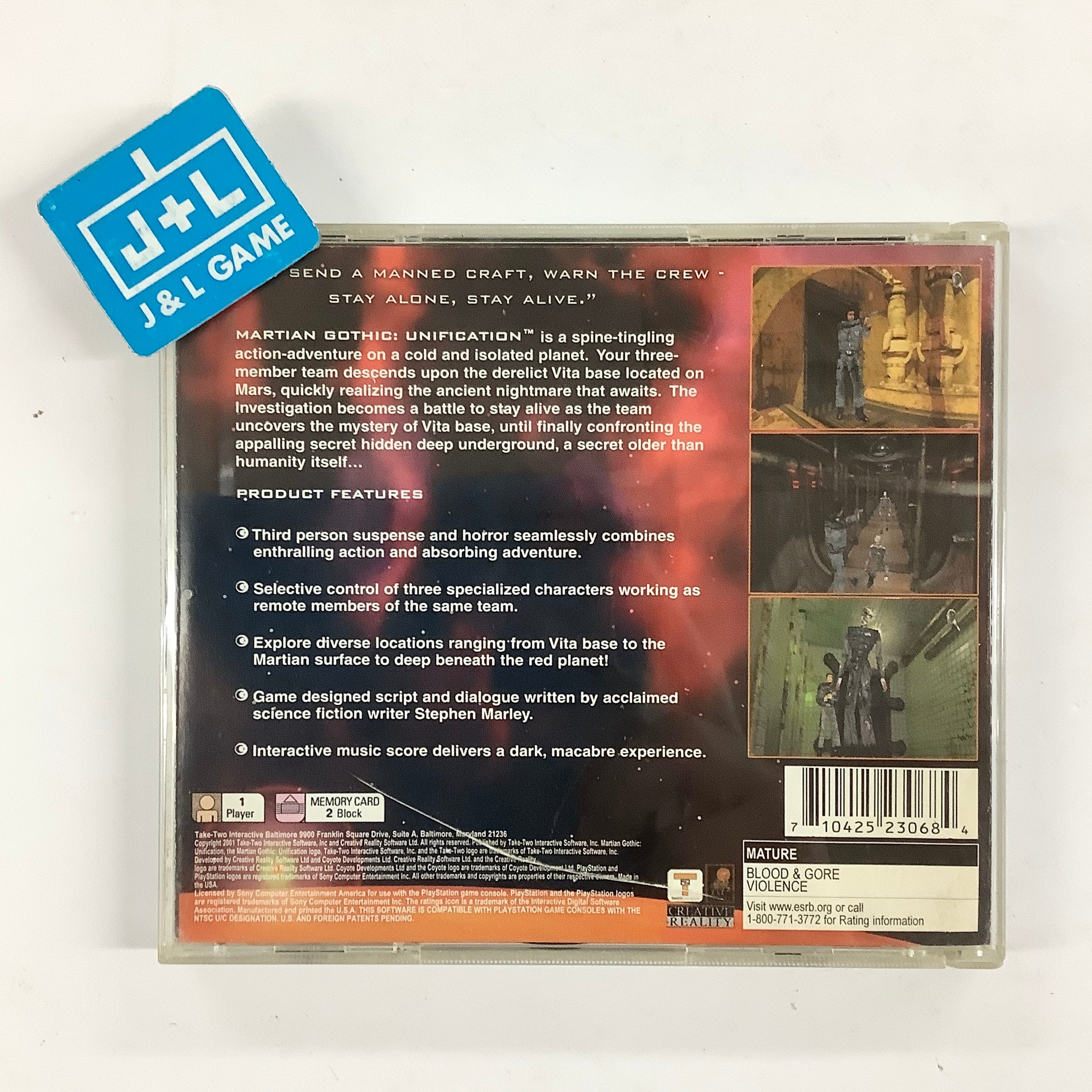 Martian Gothic: Unification - (PS1) PlayStation 1 [Pre-Owned]