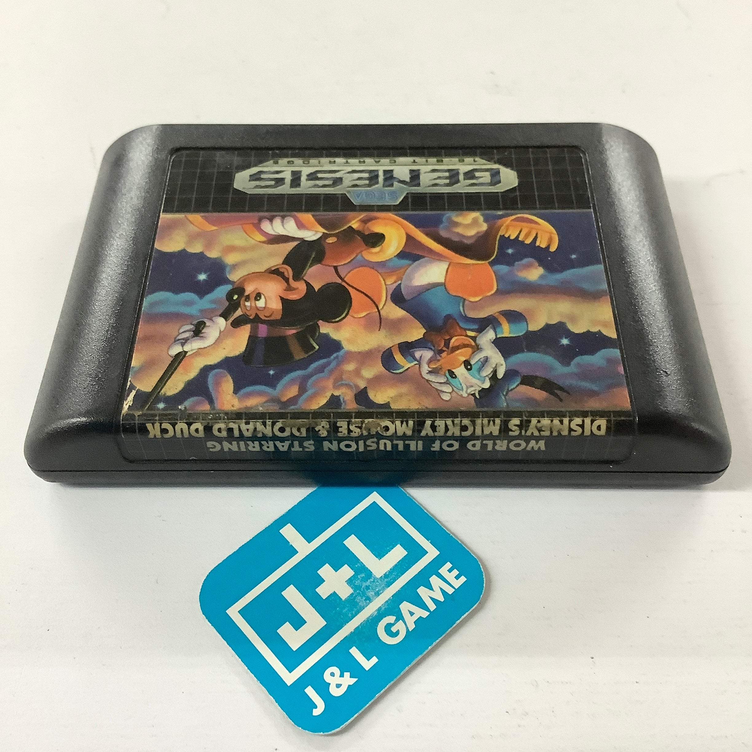 World of Illusion Starring Mickey Mouse and Donald Duck - (SG) SEGA Genesis [Pre-Owned] Video Games Sega   