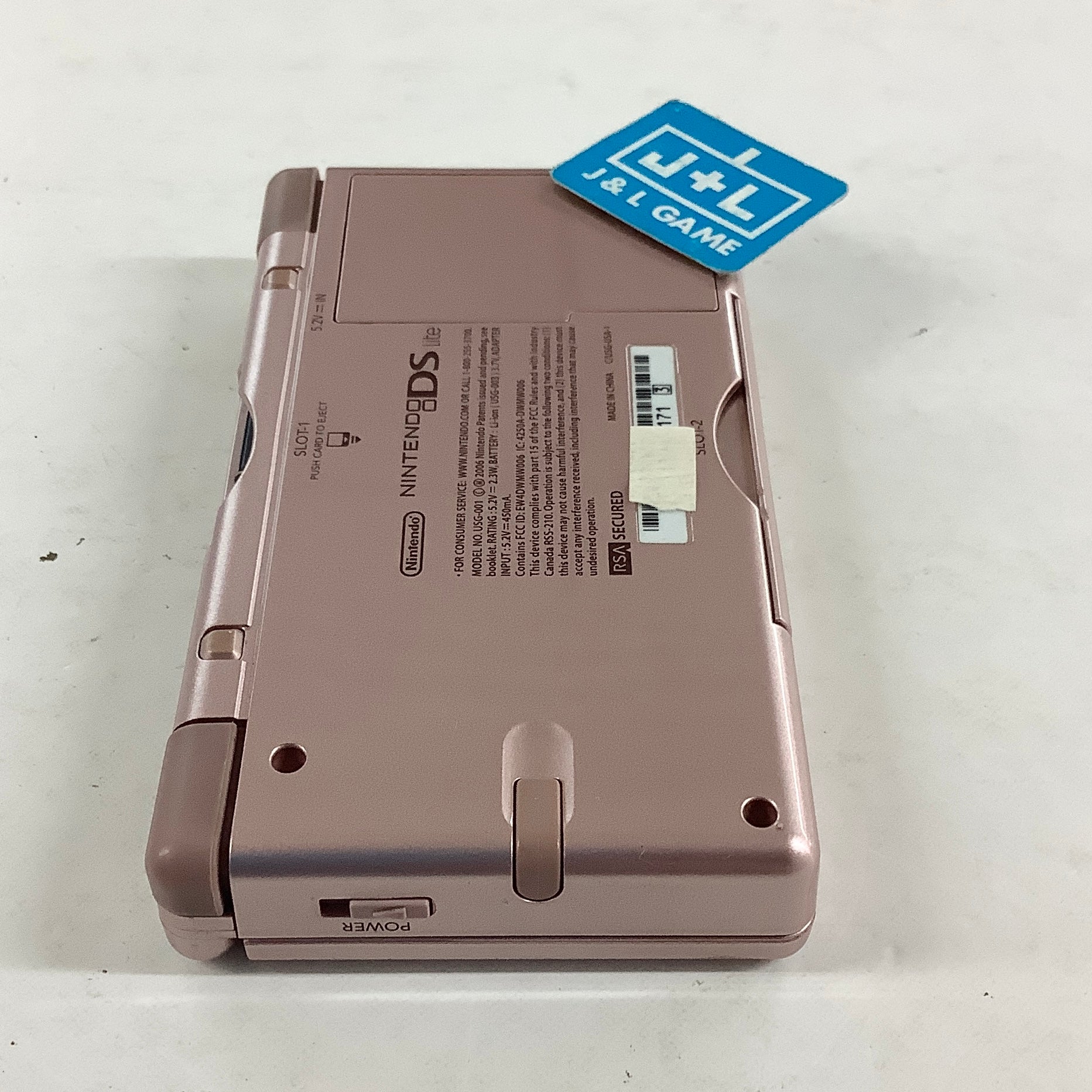 Nintendo DS Lite Console (Metallic Rose) - (NDS) Nintendo DS [Pre-Owned] Consoles Nintendo