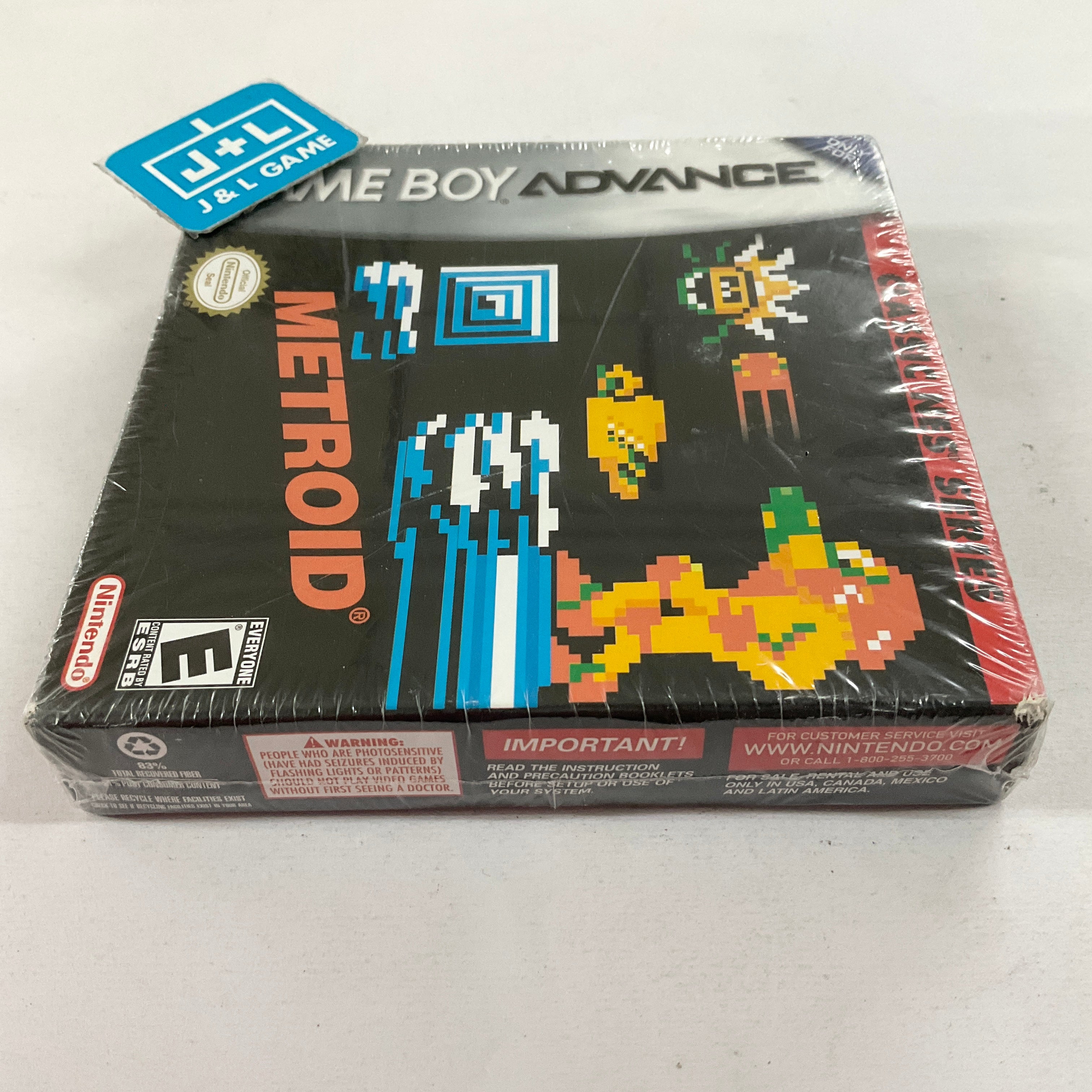 Classic NES Series: Metroid - (GBA) Game Boy Advance Video Games Nintendo   