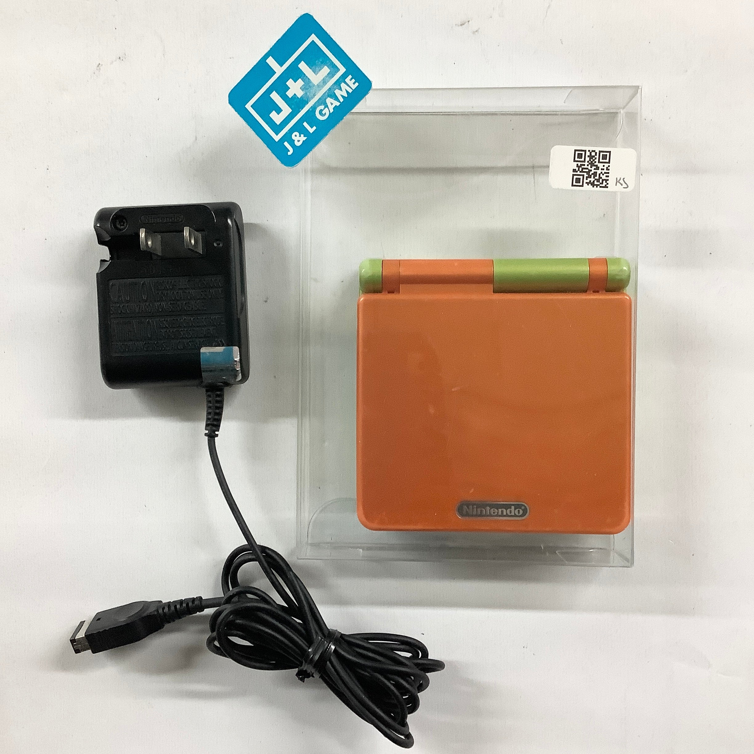 Nintendo Game Boy Advance SP Console AGS-001 (Spice Orange/Lime Green) - (GBA) Game Boy Advance SP [Pre-Owned] Consoles Nintendo
