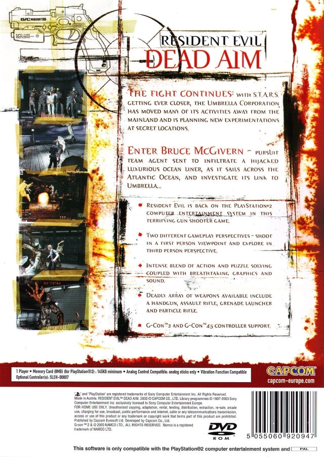 Resident Evil: Dead Aim (Promo) - (PS2) PlayStation 2 [Pre-Owned] (European Import) Video Games Capcom   
