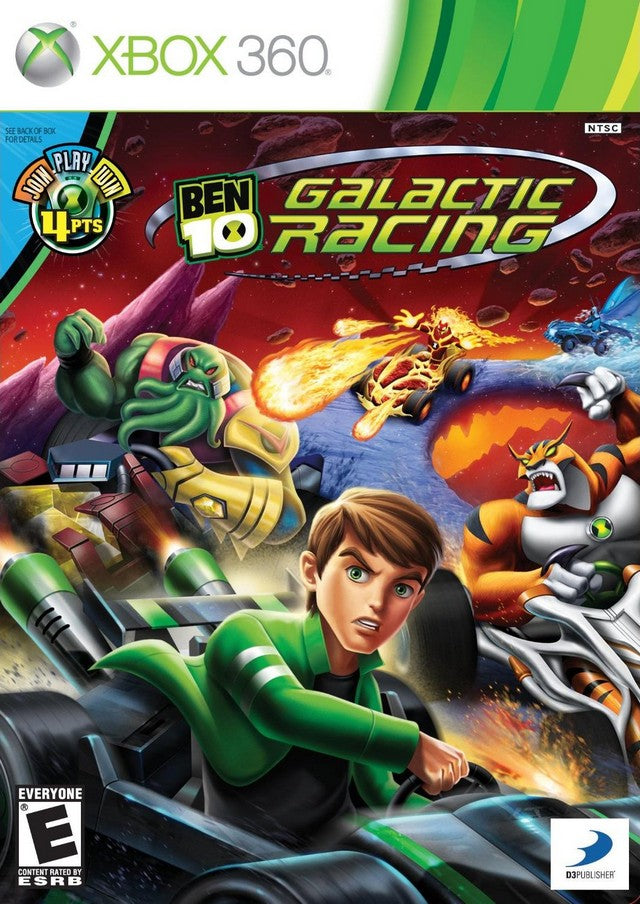 Ben 10: Galactic Racing - Xbox 360 [Pre-Owned] Video Games D3Publisher   