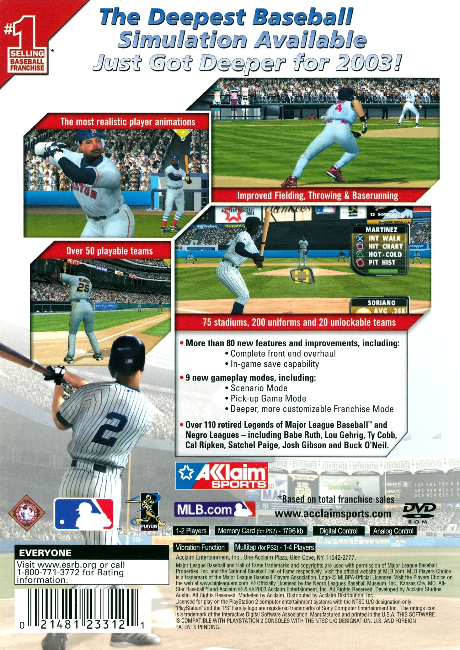 All-Star Baseball 2004 - (PS2) PlayStation 2 [Pre-Owned]