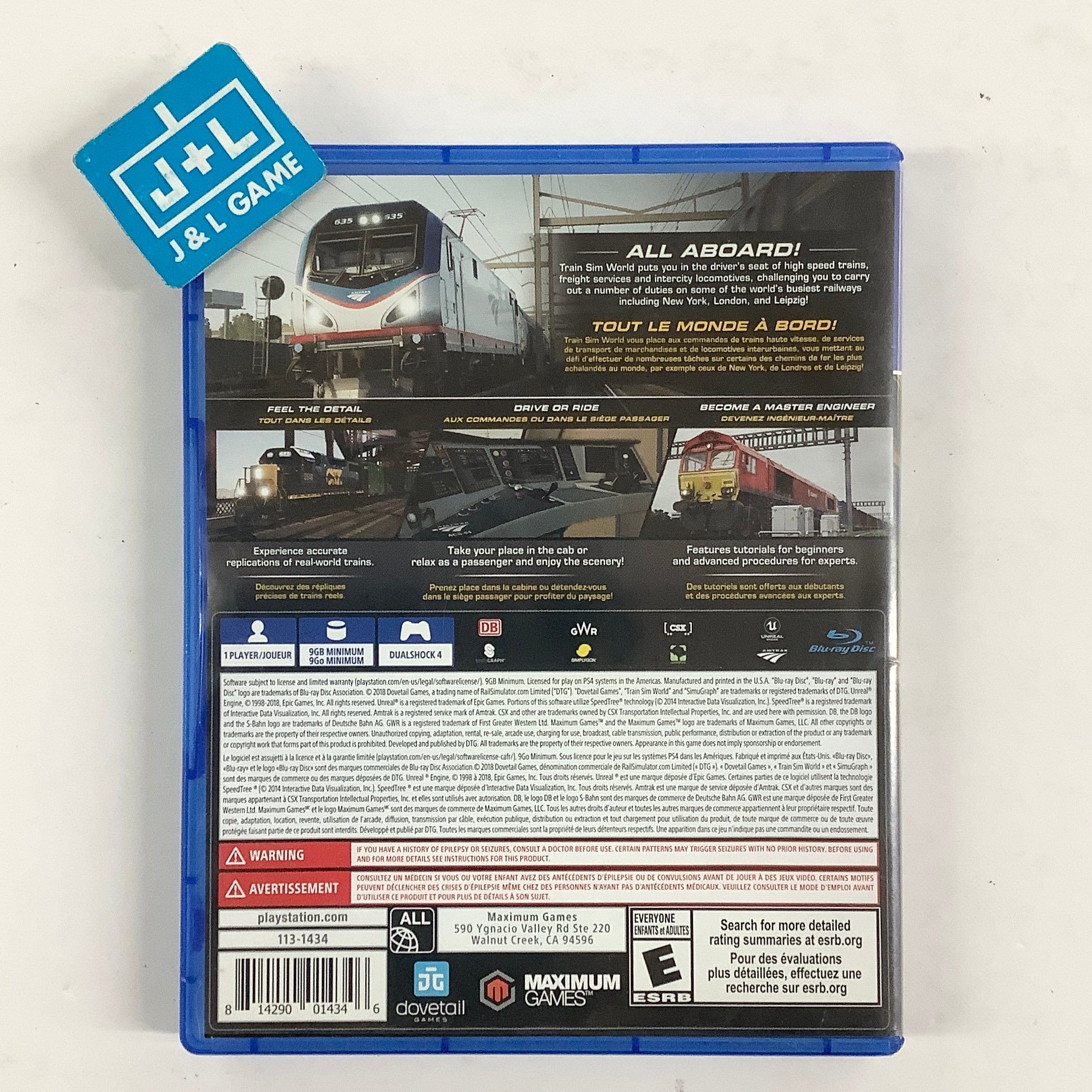 Train Sim World - (PS4) PlayStation 4 [Pre-Owned] Video Games Maximum Games