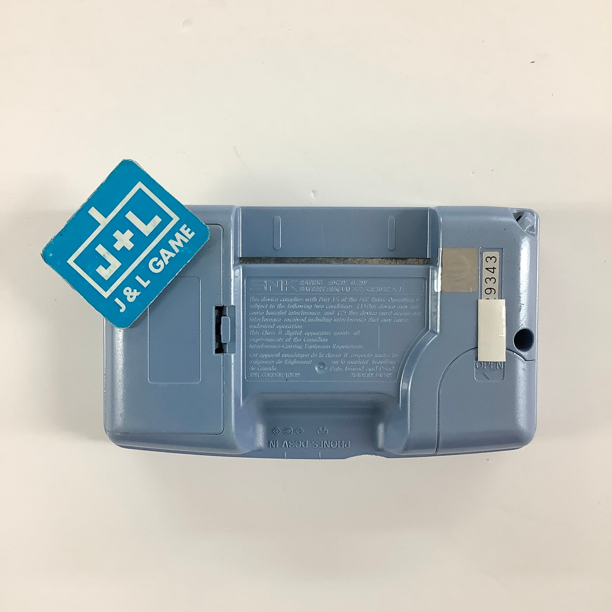 Neo-Geo Pocket Color Console (Platinum Blue) - SNK NeoGeo Pocket Color [Pre-Owned] (Japanese Import) Consoles SNK