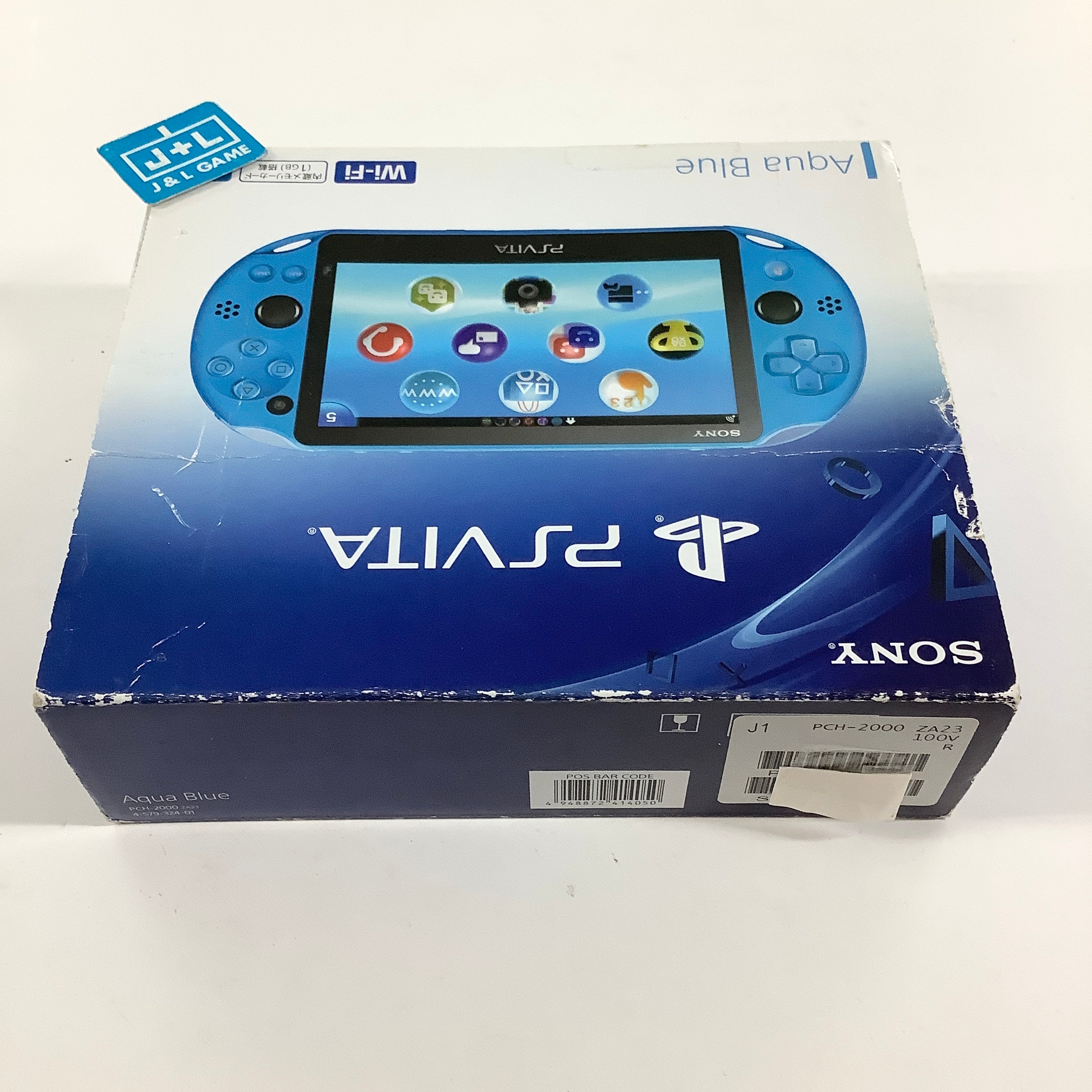 Sony PlayStation Vita 2000 Wi-Fi (Aqua Blue) - (PSV) PlayStation Vita [Pre-Owned] (Japanese Import) Consoles Sony