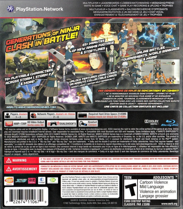 La morada de la peña otaku marteña: Naruto Shippuden: Ultimate Ninja Storm Generations + 1 La morada de la peña otaku marteña: Naruto Shippuden: Ultimate Ninja Storm Generations + 1