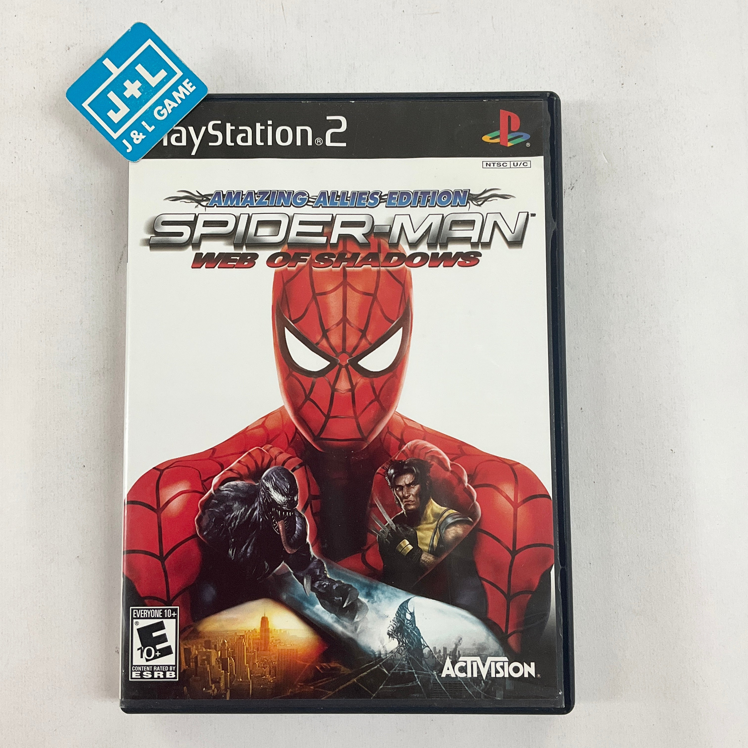 Spider-Man: Web of Shadows (Amazing Allies Edition) - PlayStation 2 [Pre-Owned] Video Games Activision