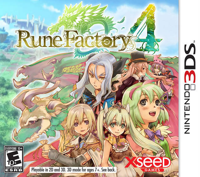 Rune Factory Nintendo 3DS J&L Game - Main Image