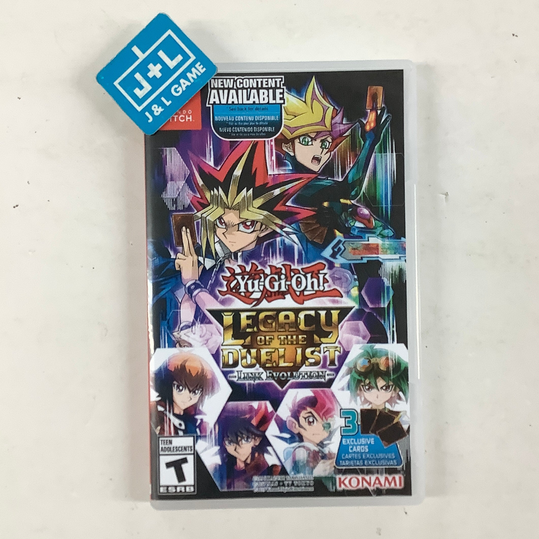 Yu-Gi-Oh! Legacy of the Duelist: Link Evolution - (NSW) Nintendo Switch [Pre-Owned] Video Games Konami