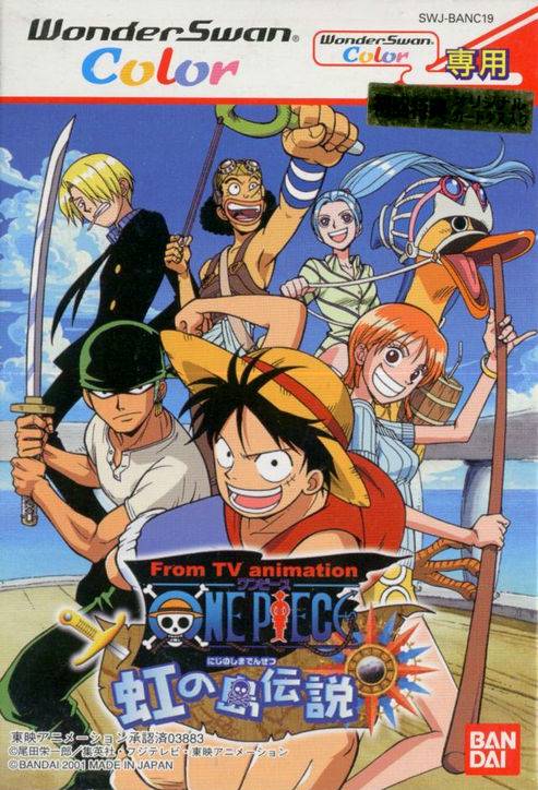 One Piece: Niji no Shima Densetsu - (WSC) WonderSwan Color [Pre-Owned] (Japanese Import) Video Games Bandai