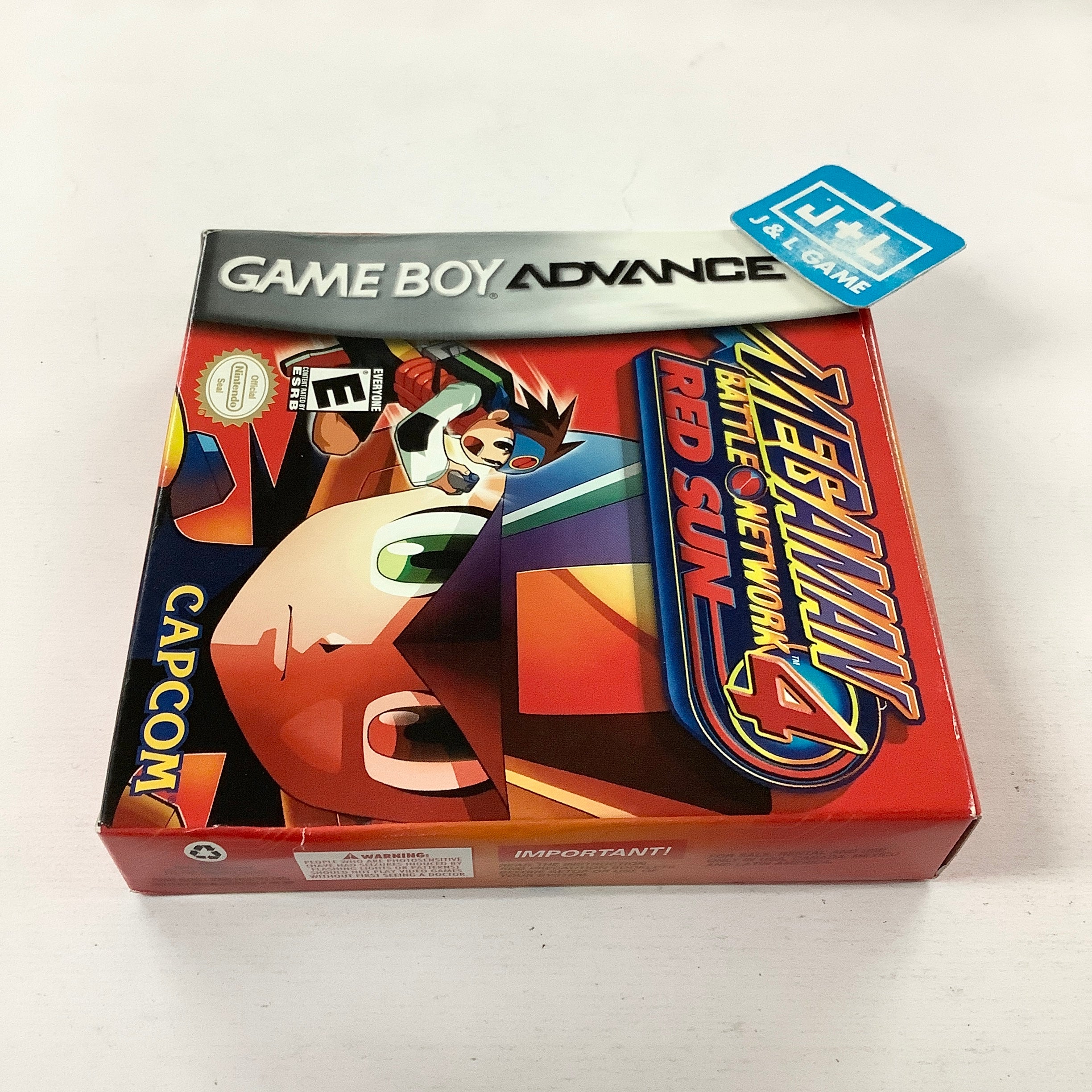 Mega Man Battle Network 4: Red Sun - (GBA) Game Boy Advance [Pre-Owned] Video Games Capcom   