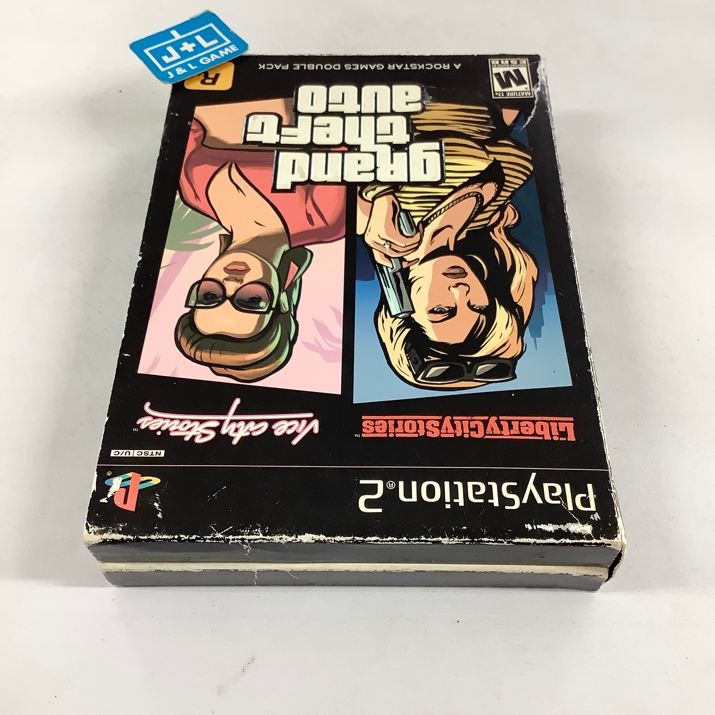 Grand Theft Auto: Liberty City Stories / Vice City Stories - (PS2) PlayStation 2 [Pre-Owned] Video Games Take-Two Interactive