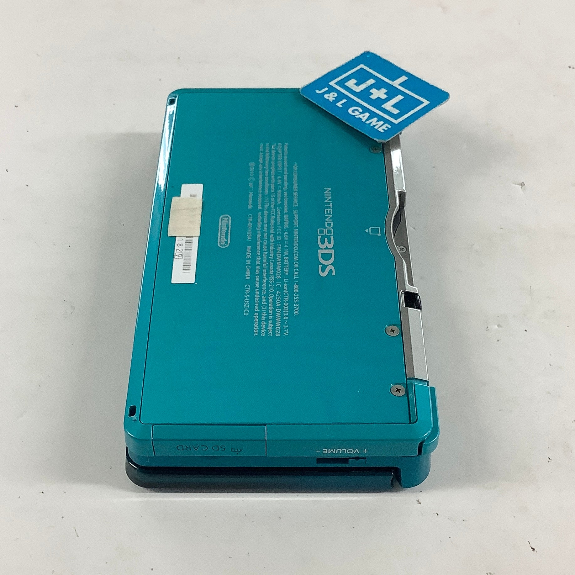 Nintendo 3DS Console (Aqua Blue) - Nintendo 3DS [Pre-Owned] Consoles Nintendo