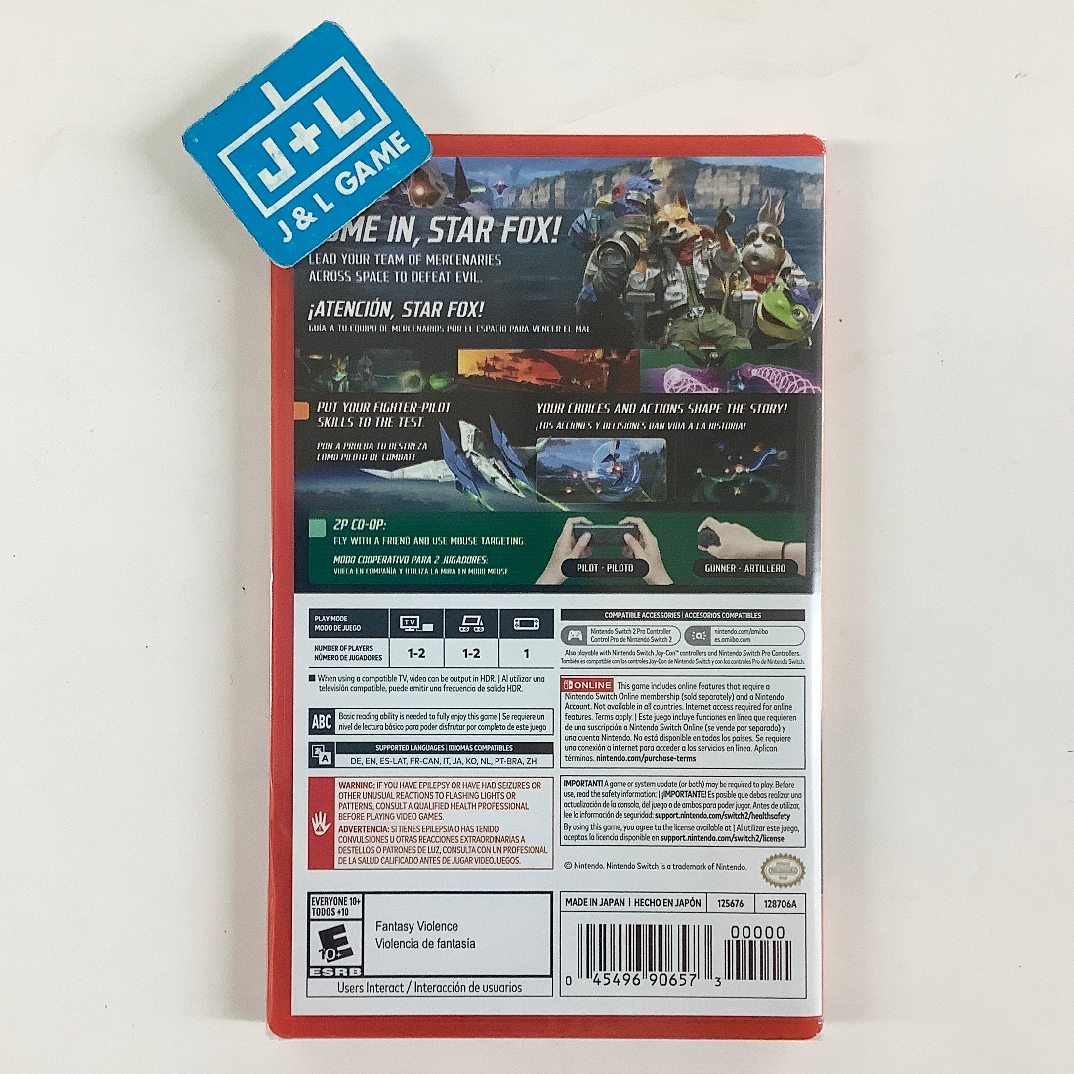 Star Fox - (NS2) Nintendo Switch 2 Video Games Nintendo