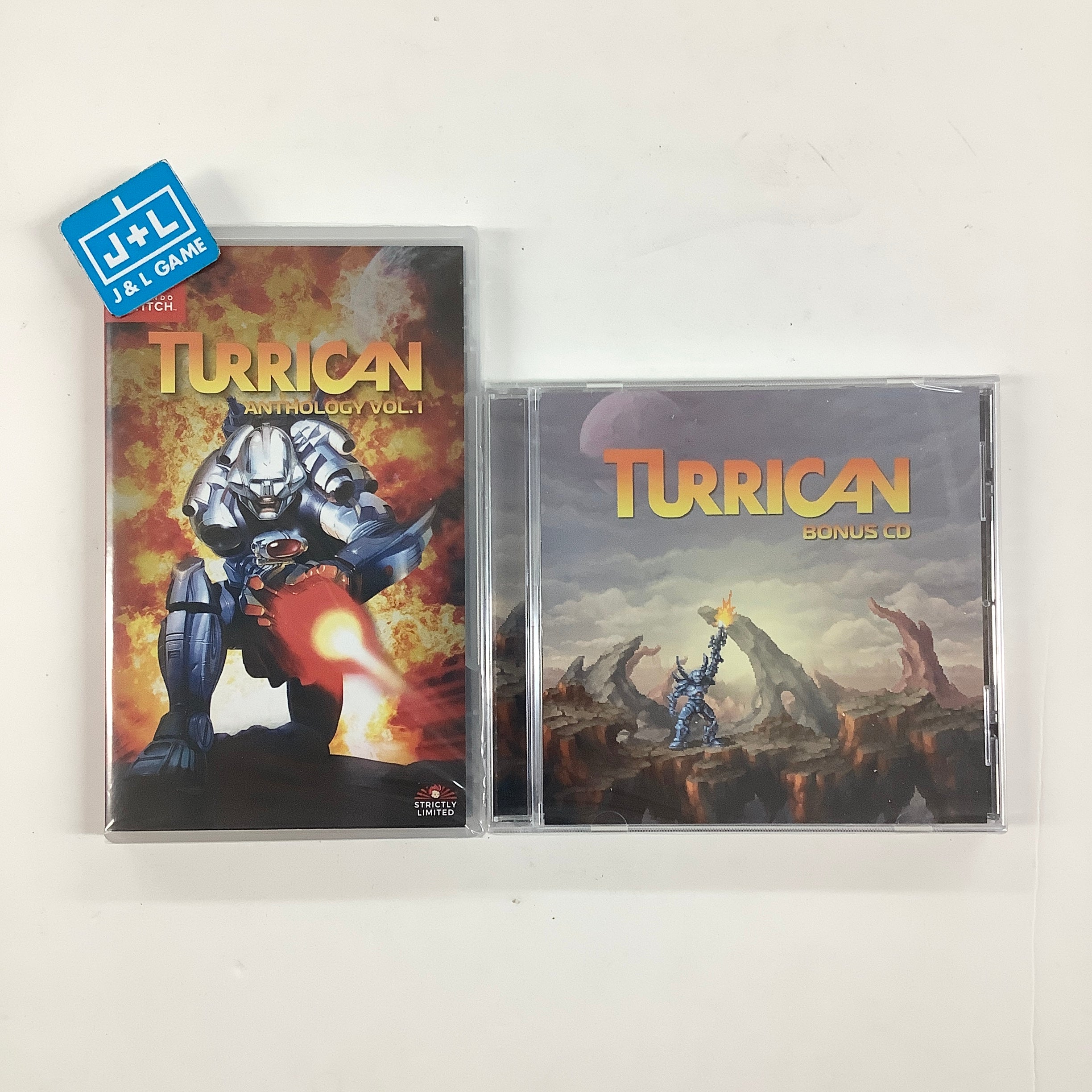 Turrican Anthology Vol. 1 (With Soundtrack CD) - (NSW) Nintendo Switch (European Import)