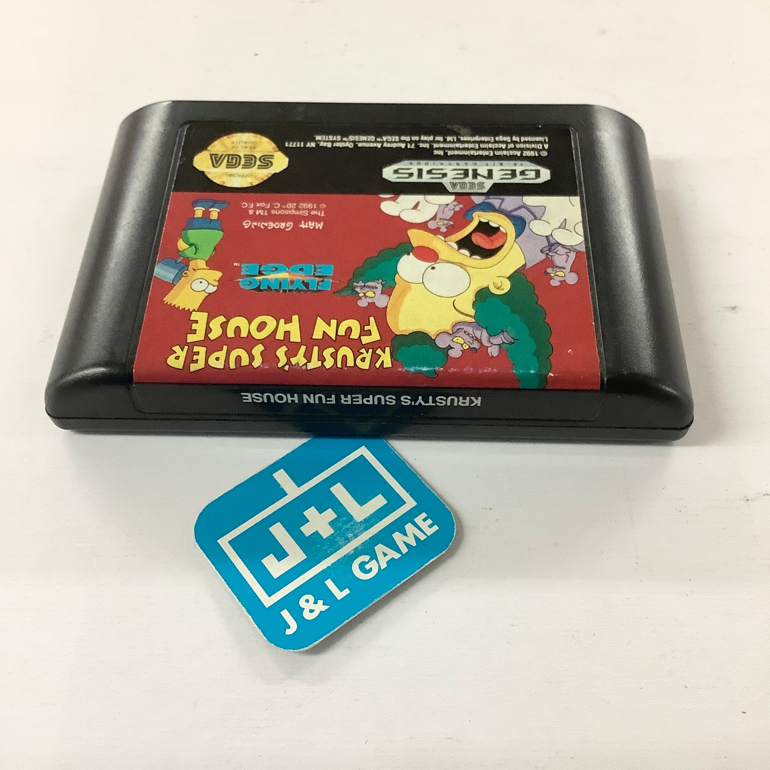 Krusty's Fun House - (SG) SEGA Genesis [Pre-Owned] Video Games Flying Edge   