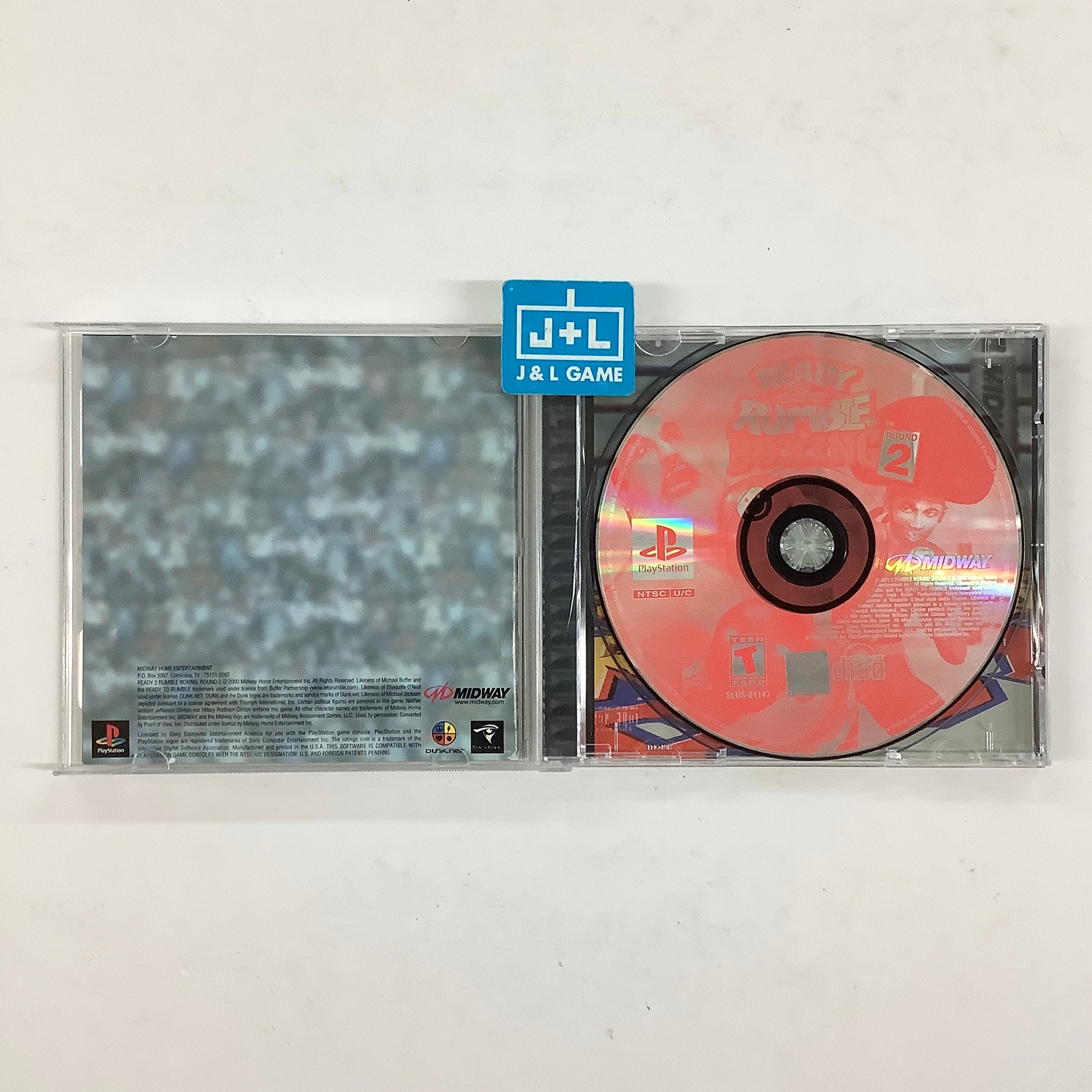 Ready 2 Rumble Boxing: Round 2 - (PS1) PlayStation 1 [Pre-Owned] Video Games Midway