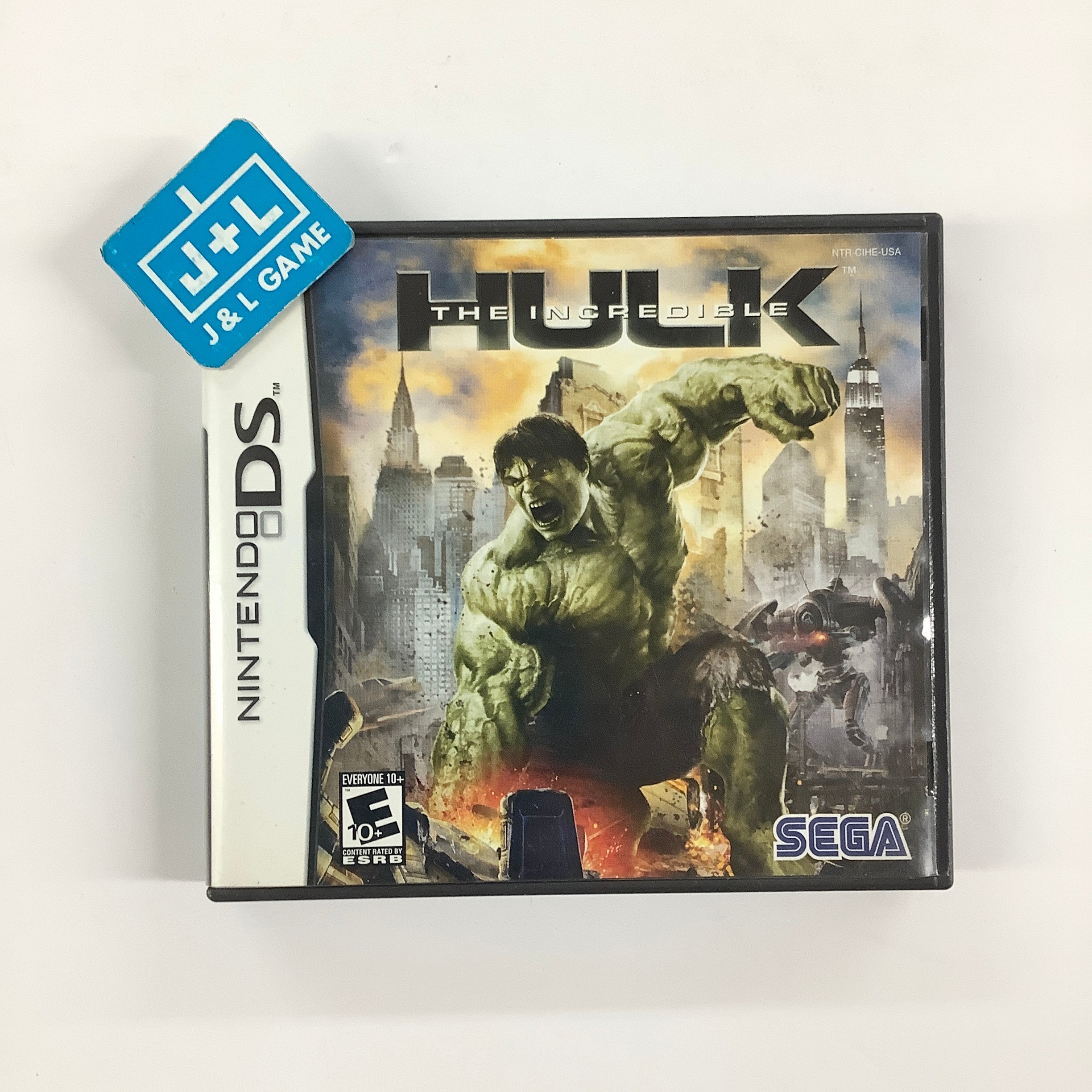 The Incredible Hulk - (NDS) Nintendo DS [Pre-Owned] Video Games Sega