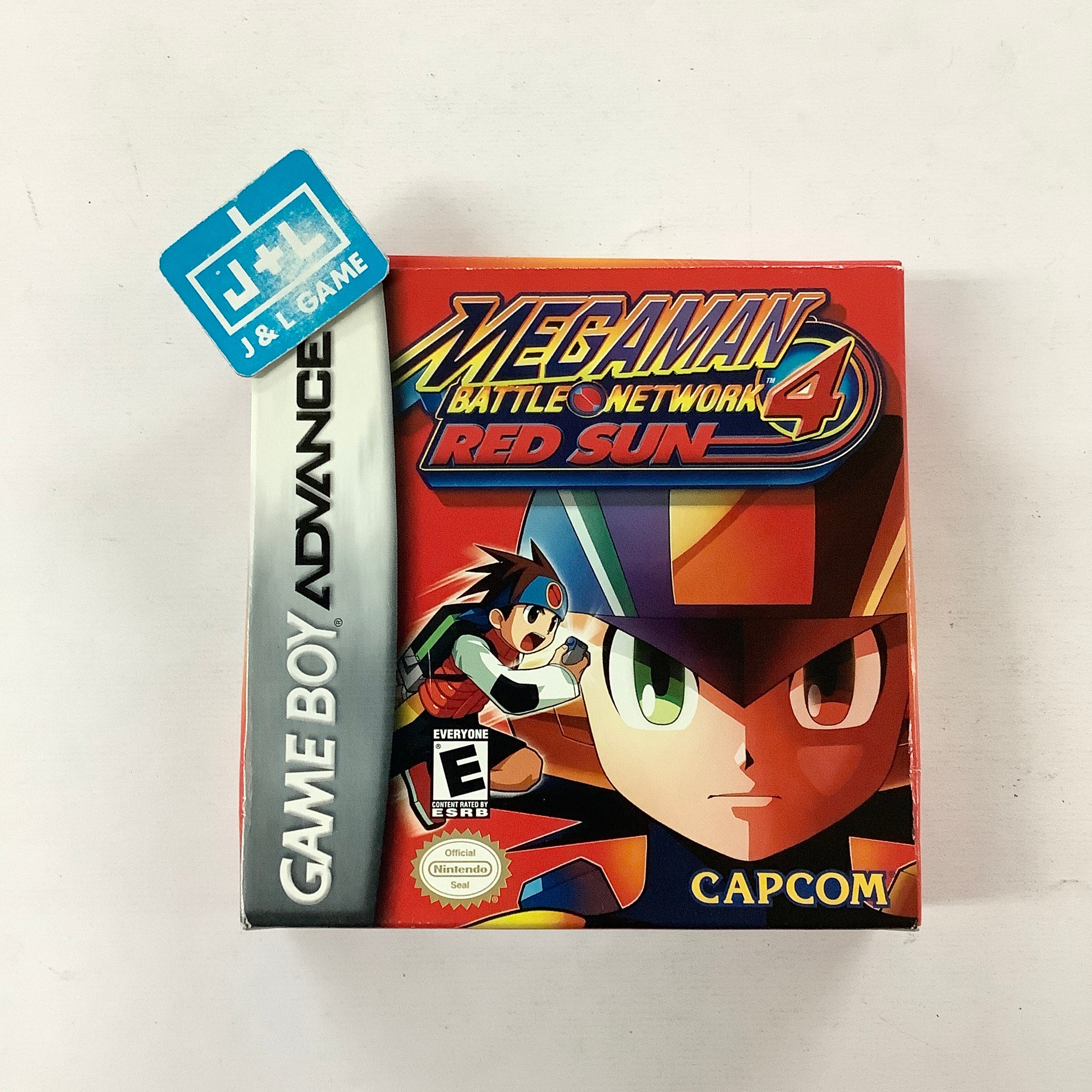 Mega Man Battle Network 4: Red Sun - (GBA) Game Boy Advance [Pre-Owned] Video Games Capcom   