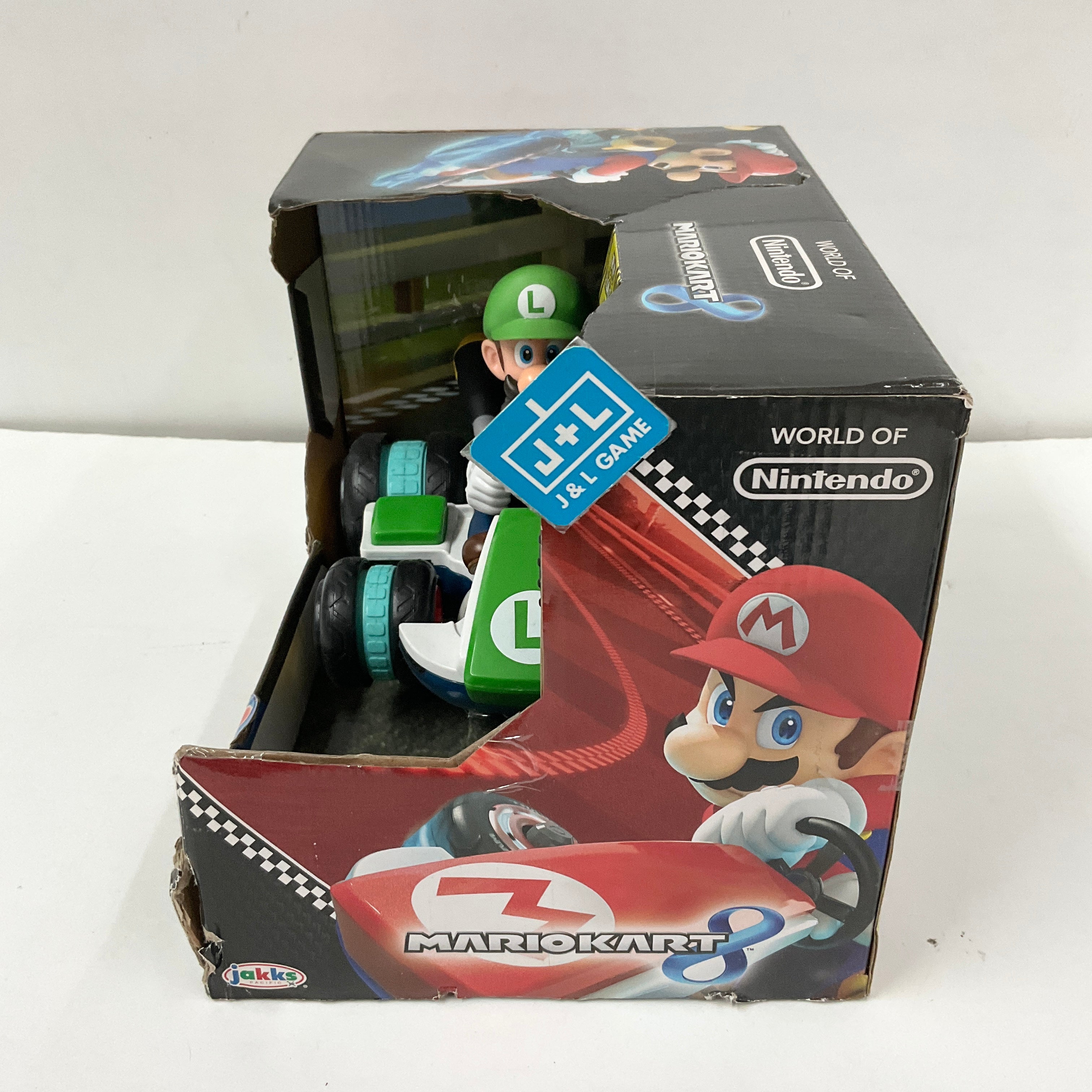 Nintendo Super Mario Kart 8 Anti-Gravity Mini RC Racer 2.4GHZ (Luigi) Toy NIntendo